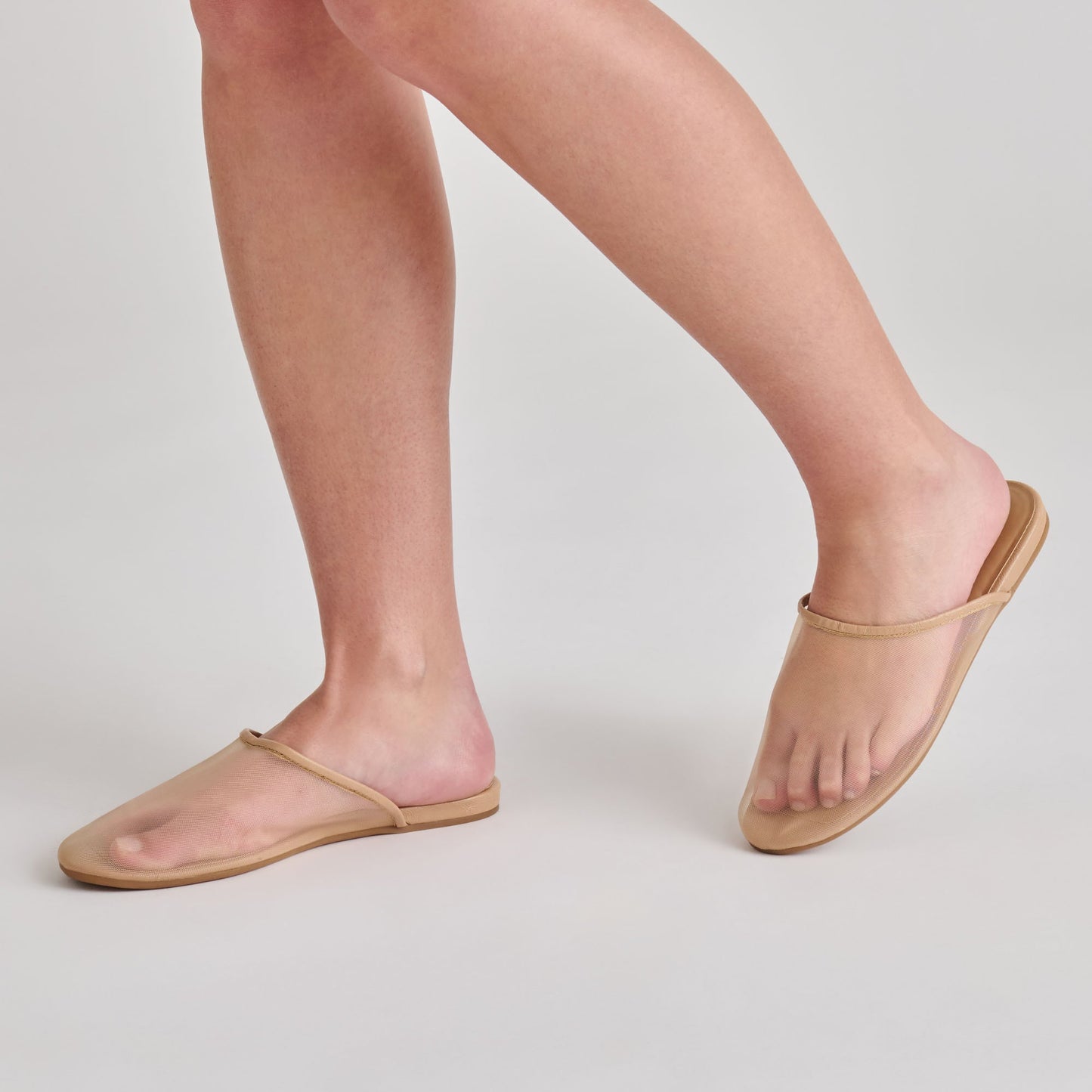 Geni Lt Tan Mesh Flats Dolce Vita Sale