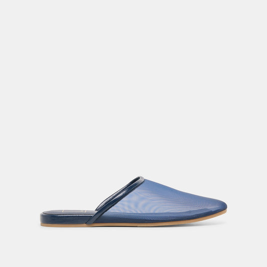 Geni Navy Mesh Flats Dolce Vita Online