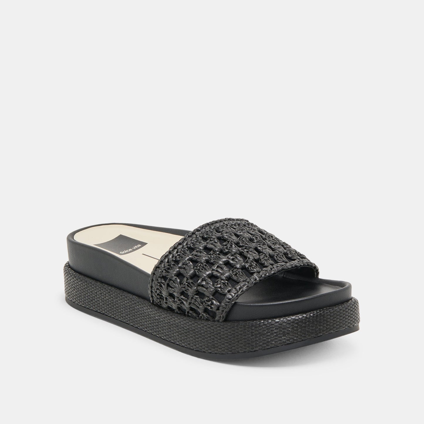 SIDONA SANDALS ONYX RAFFIA
 – Dolce Vita Dolce Vita Outlet