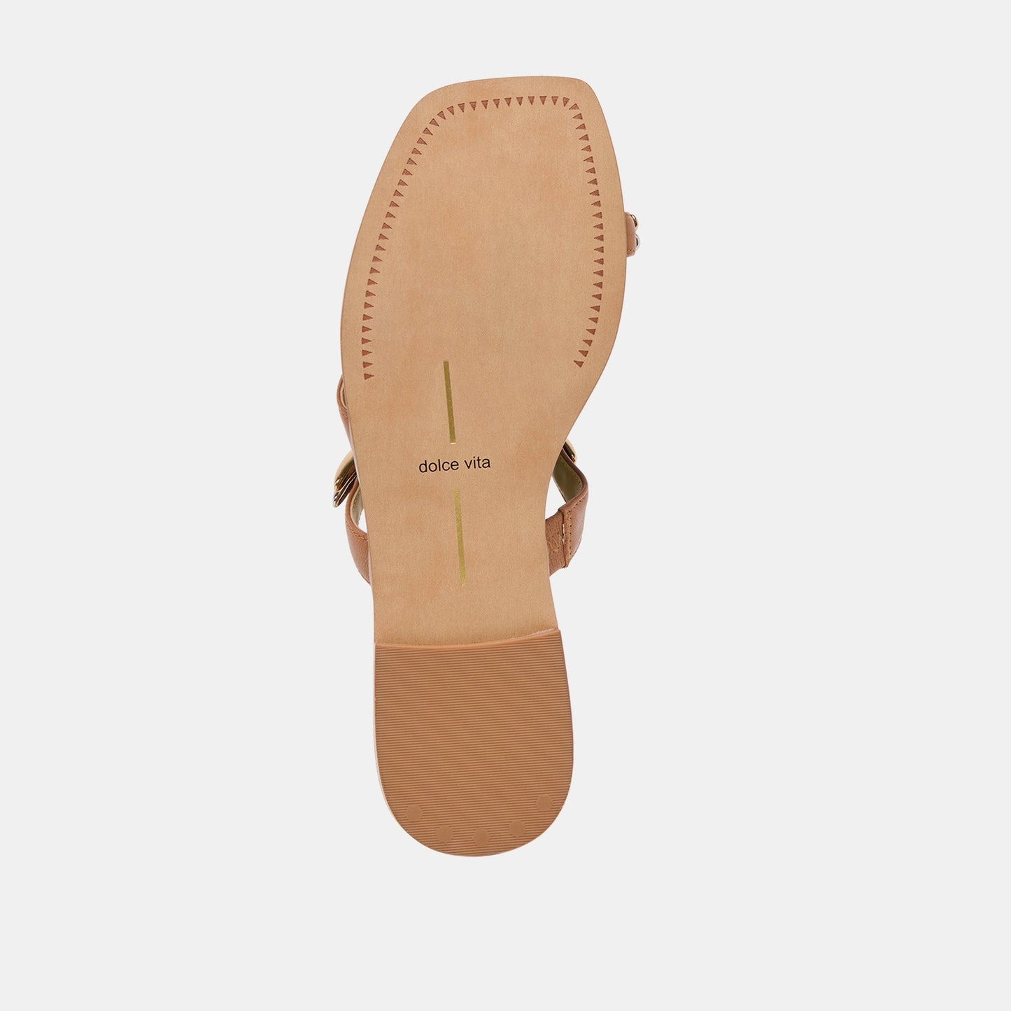Tarina Caramel Leather Sandals Dolce Vita For sale