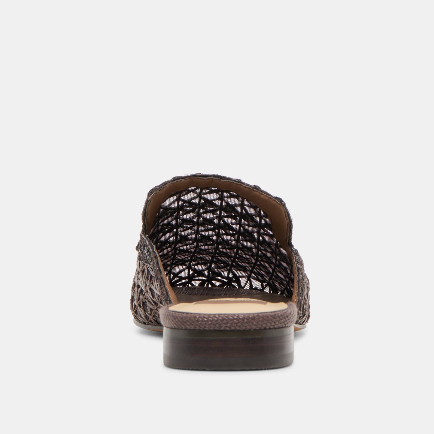 Kirt Chocolate Cross Hatch Raffia Flats Dolce Vita Sale