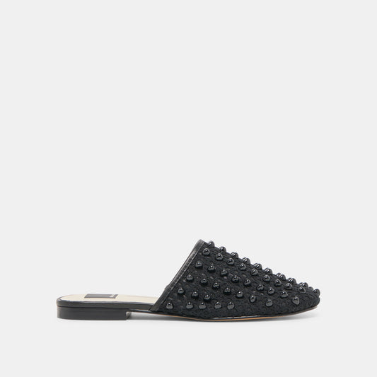Rova Bead Onyx Beaded Mesh Flats Dolce Vita Outlet