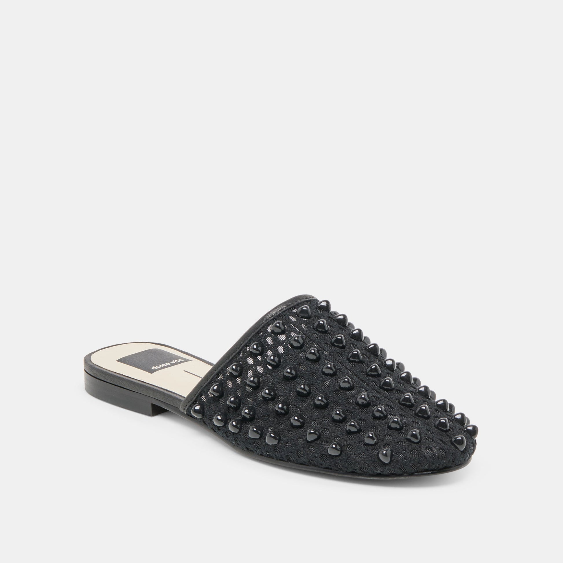 Rova Bead Onyx Beaded Mesh Flats Dolce Vita Outlet