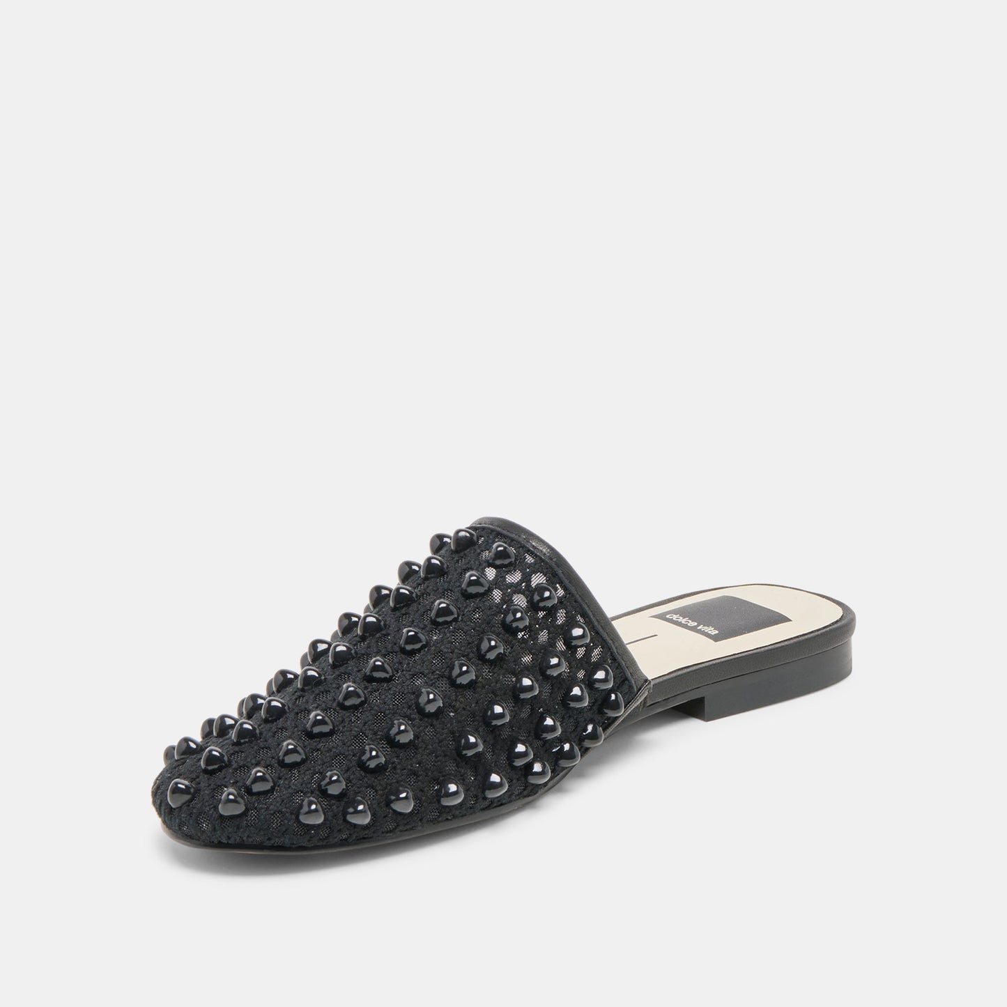 Rova Bead Onyx Beaded Mesh Flats Dolce Vita Outlet
