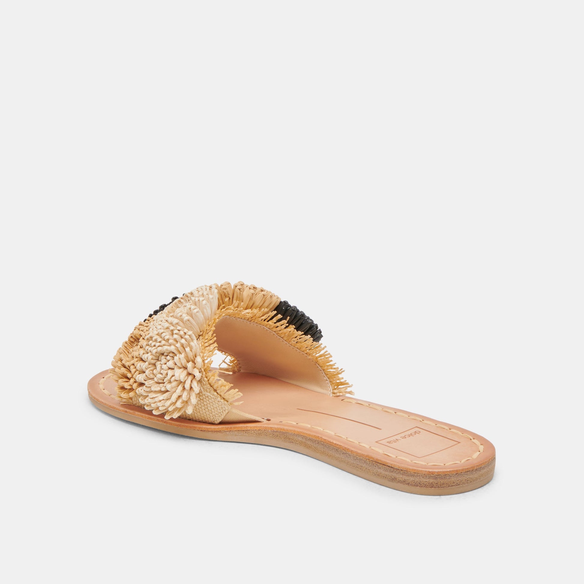 DANELA SANDALS BLACK NATURAL RAFFIA
 – Dolce Vita Dolce Vita On sale