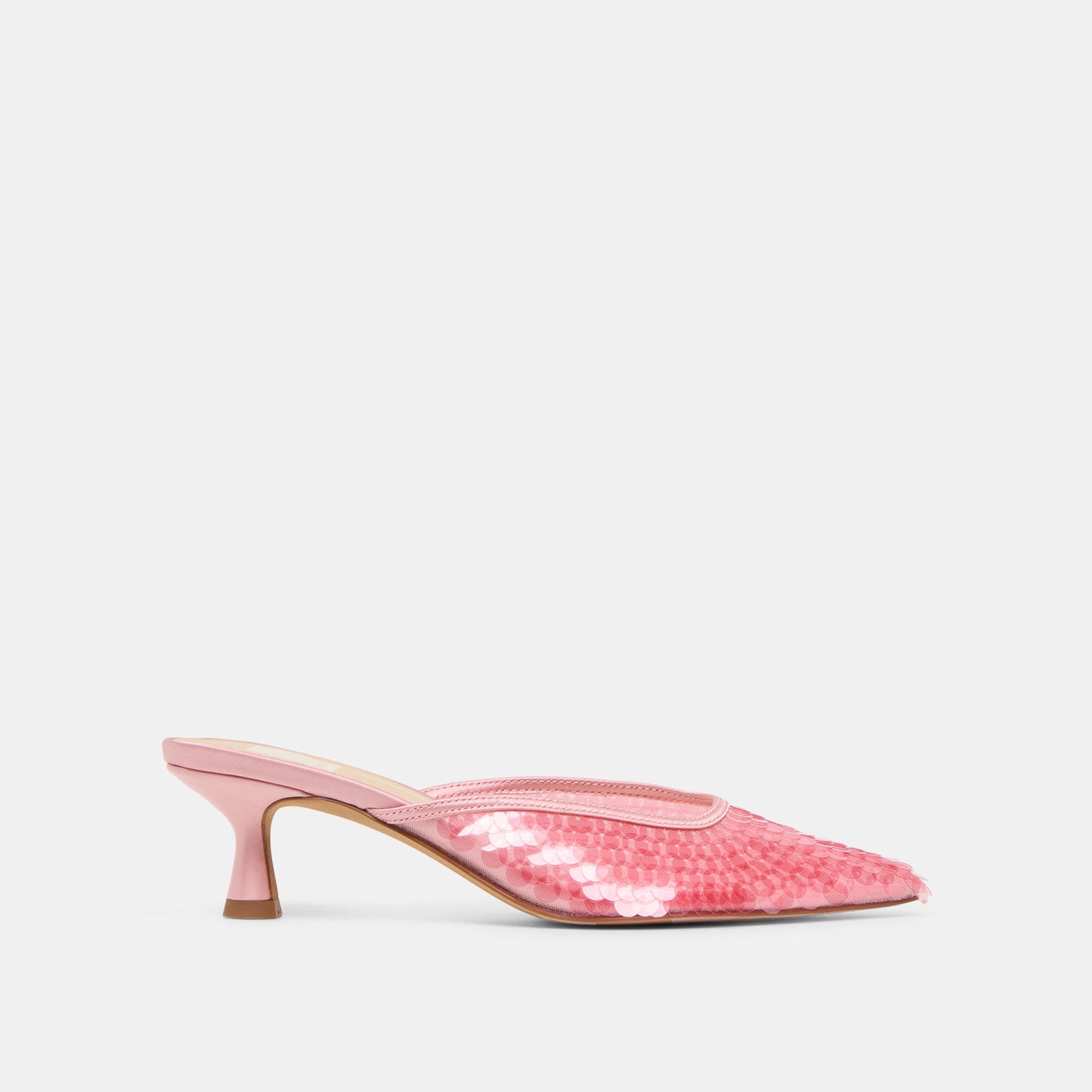 Cleo Sequin Light Pink Sequin Heels Dolce Vita For sale
