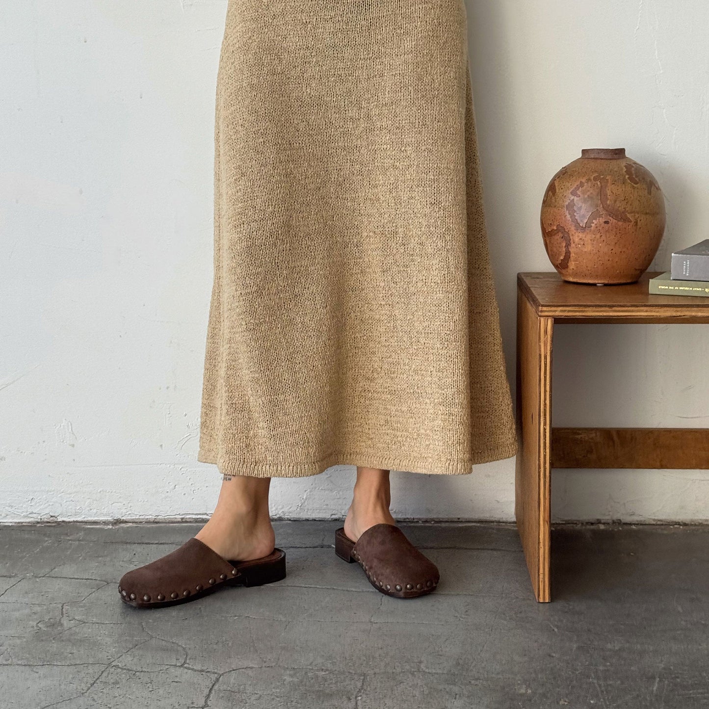 Alanis Brown Suede Flats Dolce Vita New