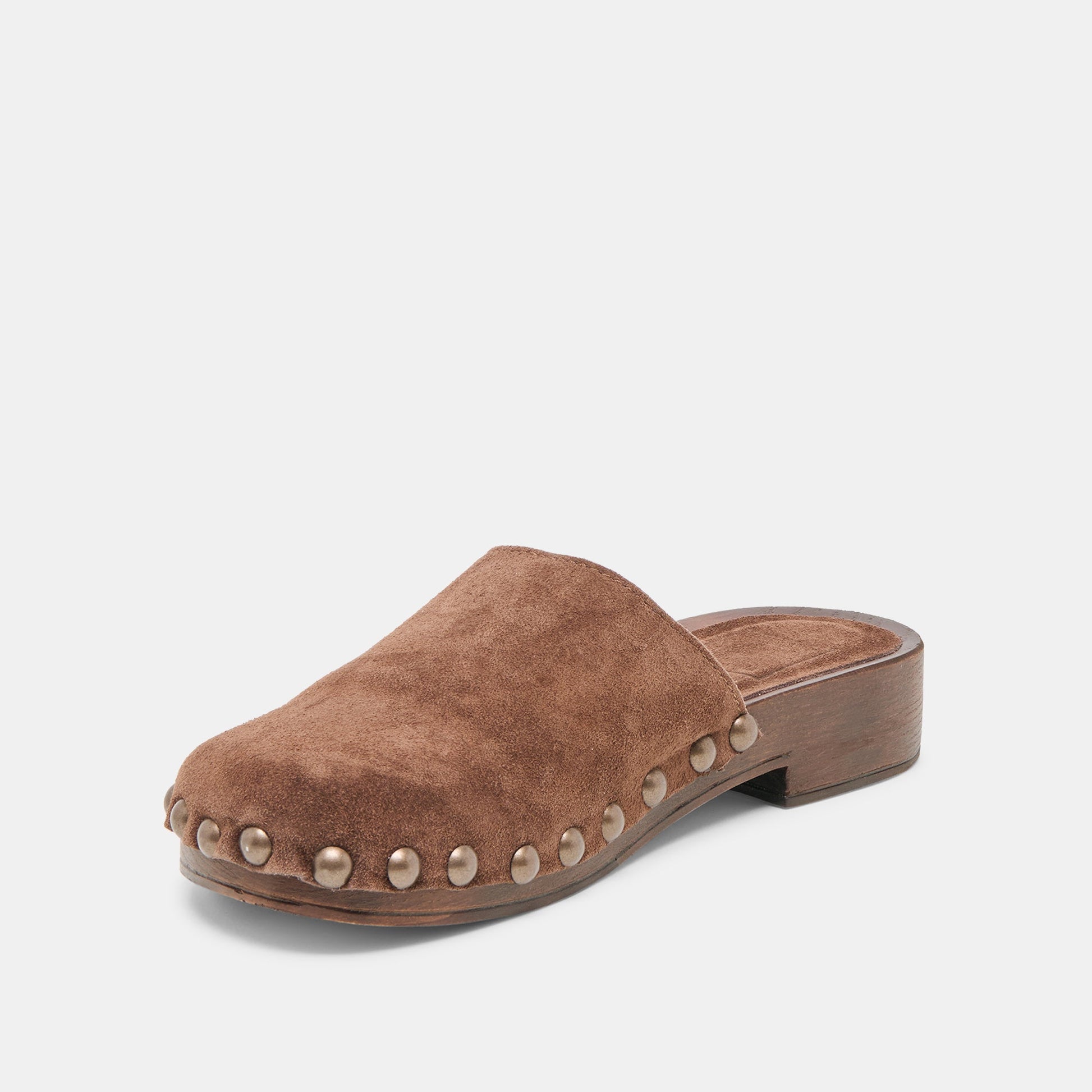 Alanis Brown Suede Flats Dolce Vita New