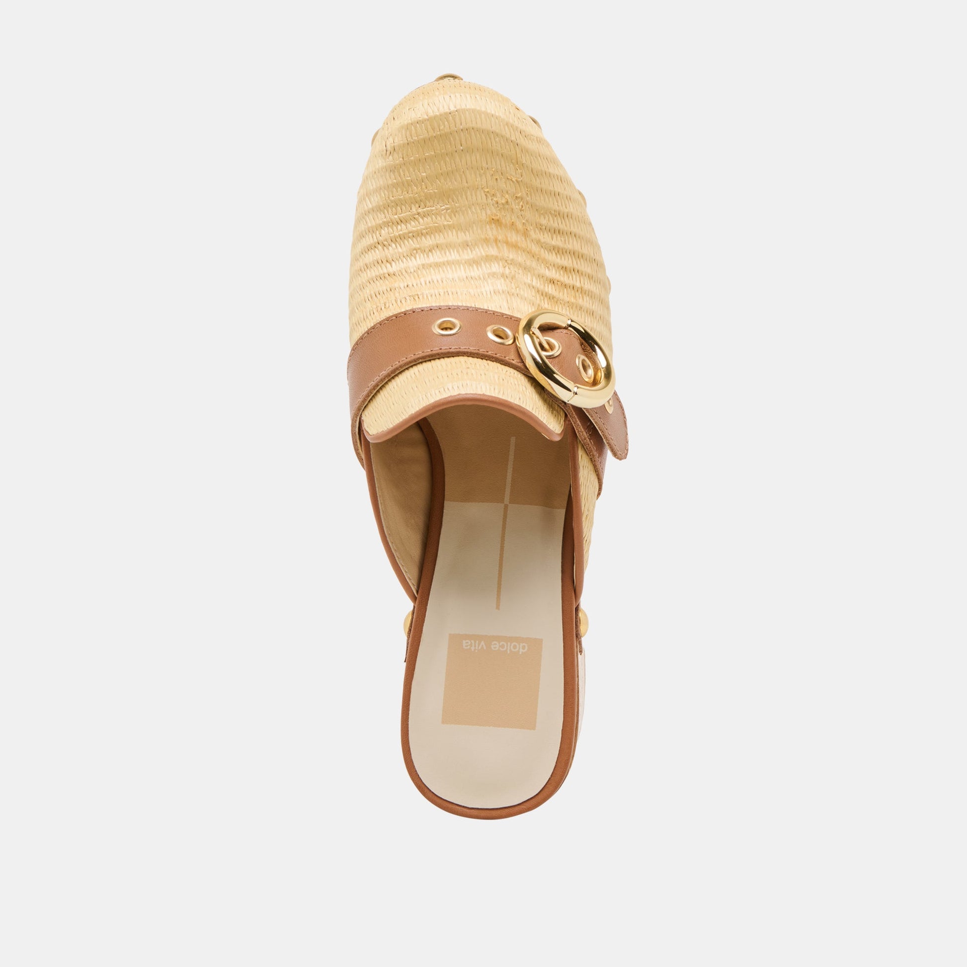 Debrah Lt Natural Raffia Clogs Dolce Vita For sale
