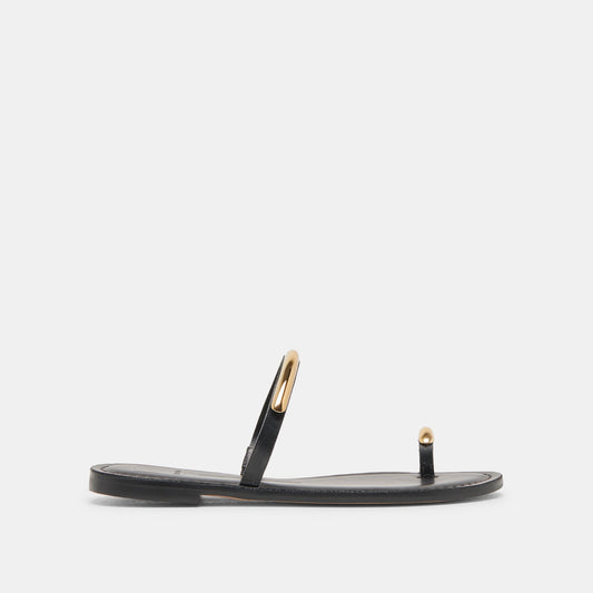 WINK SANDALS BLACK LEATHER
 – Dolce Vita Dolce Vita Outlet