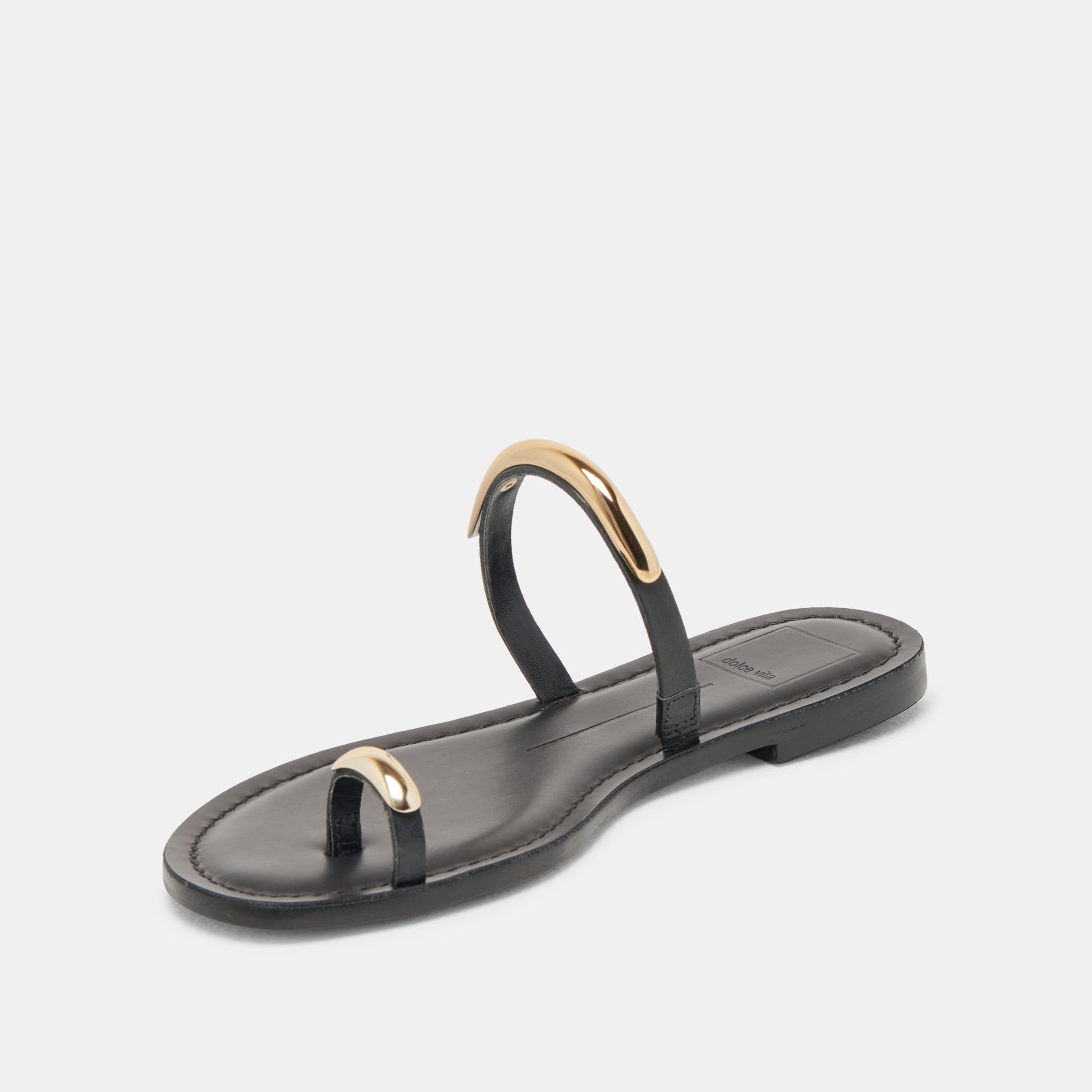 WINK SANDALS BLACK LEATHER
 – Dolce Vita Dolce Vita Outlet