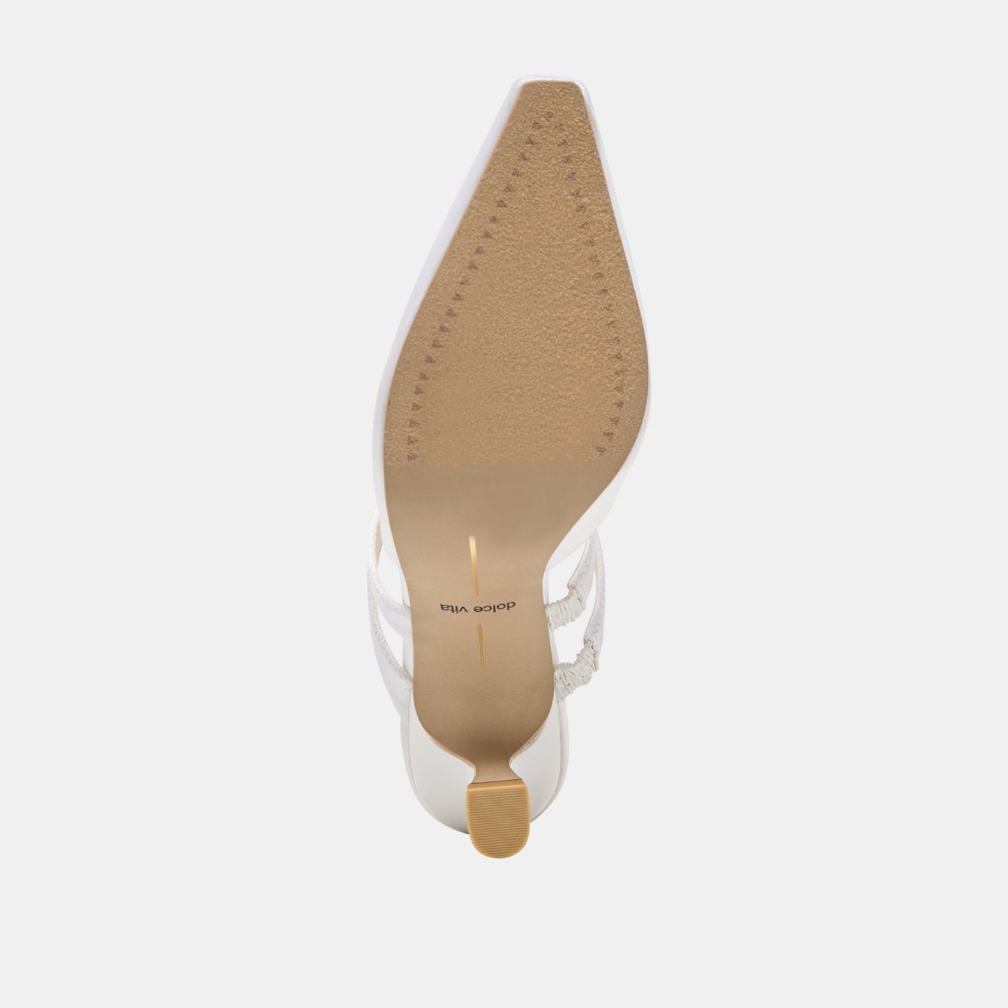 Linore True White Satin Heels Dolce Vita us