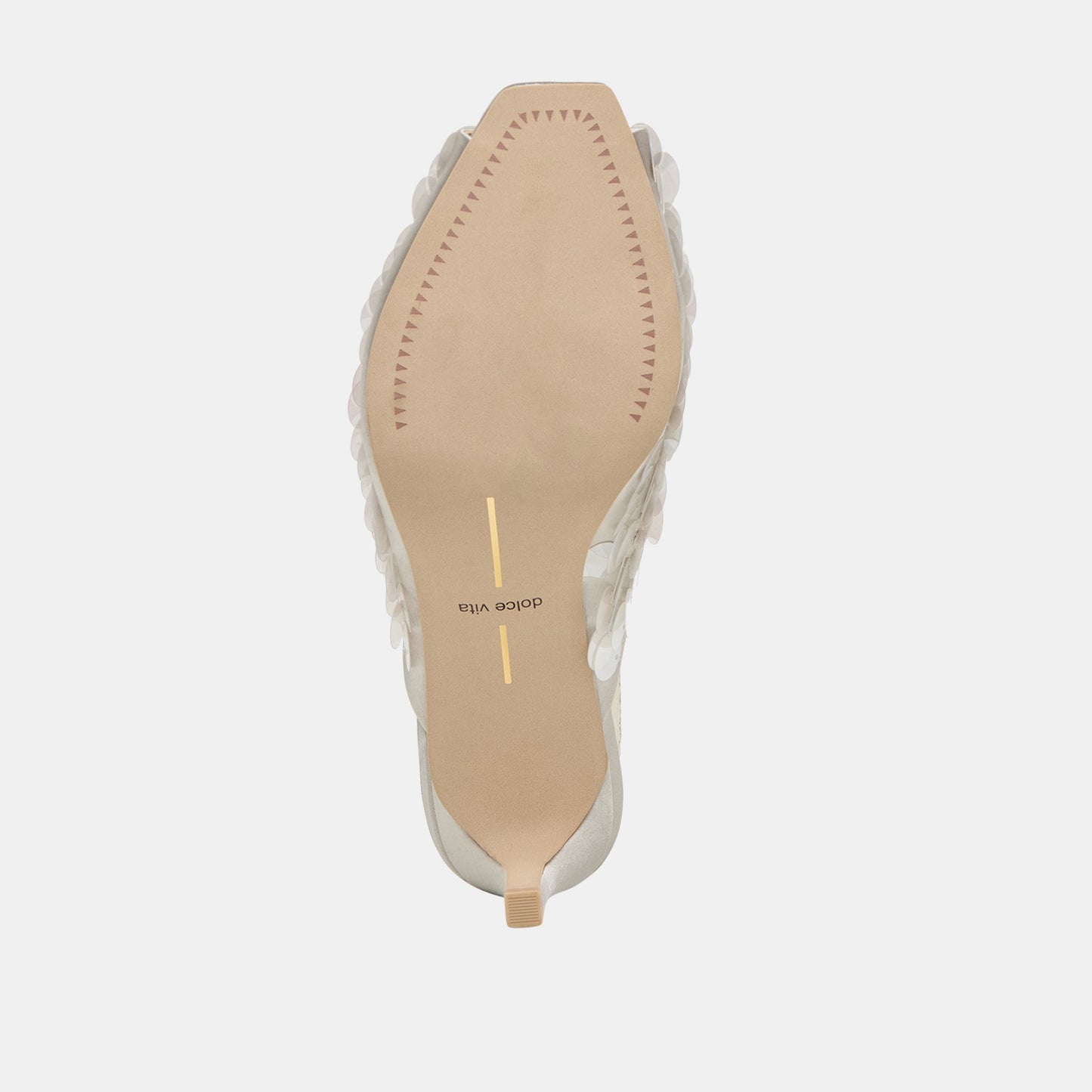 Samary Confetti Silver Satin Heels Dolce Vita Discount