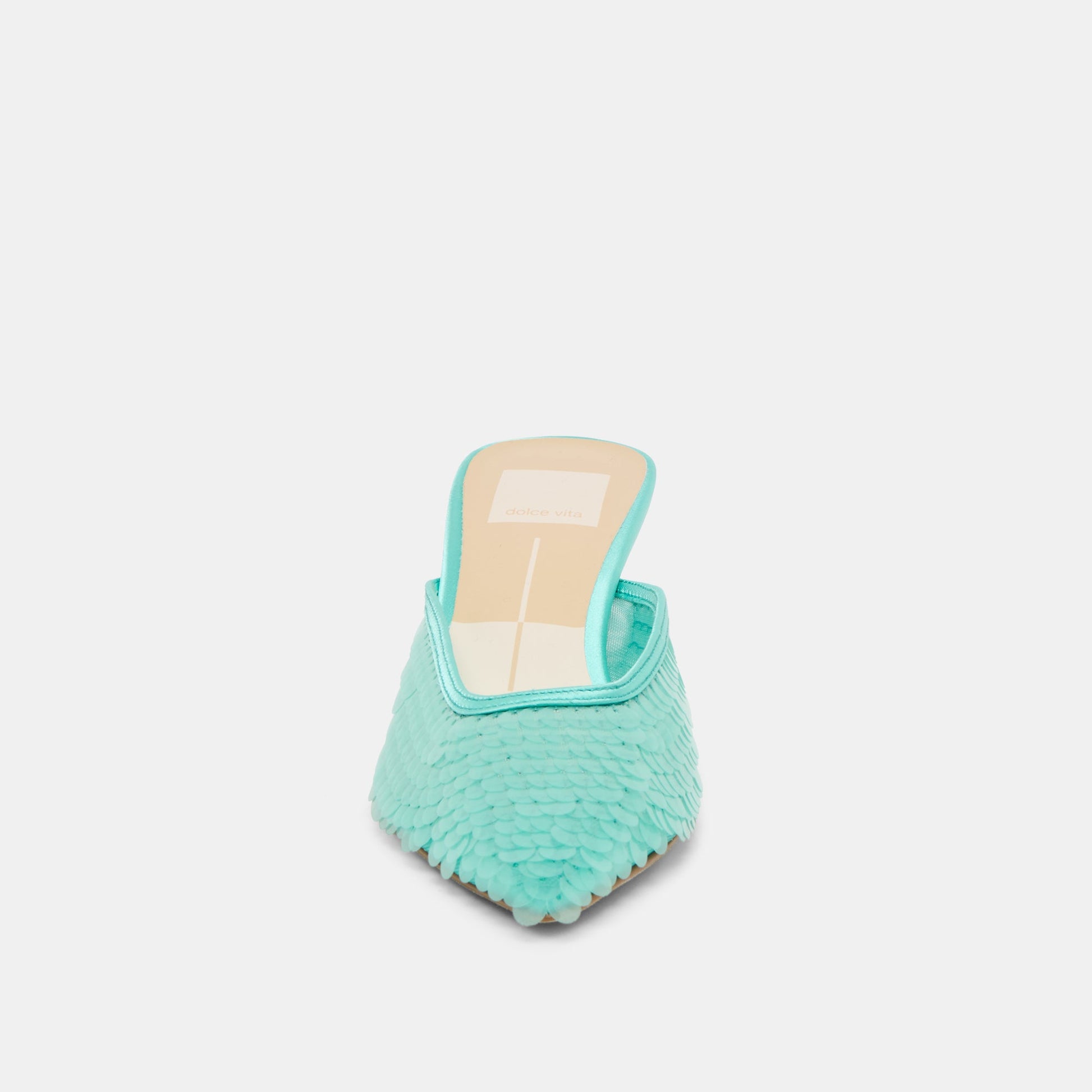 Cleo Sequin Aqua Sequin Heels Dolce Vita Outlet