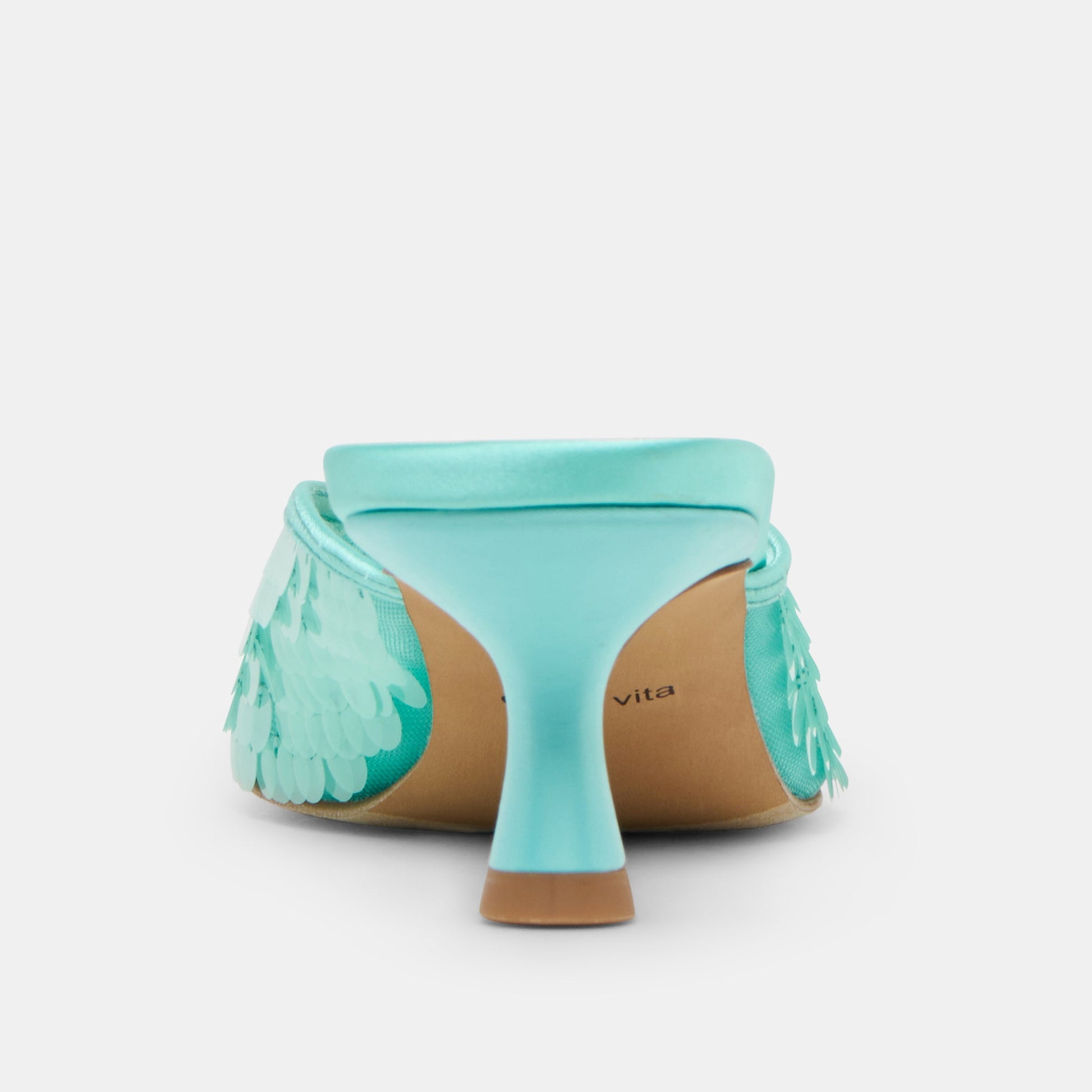 Cleo Sequin Aqua Sequin Heels Dolce Vita Outlet