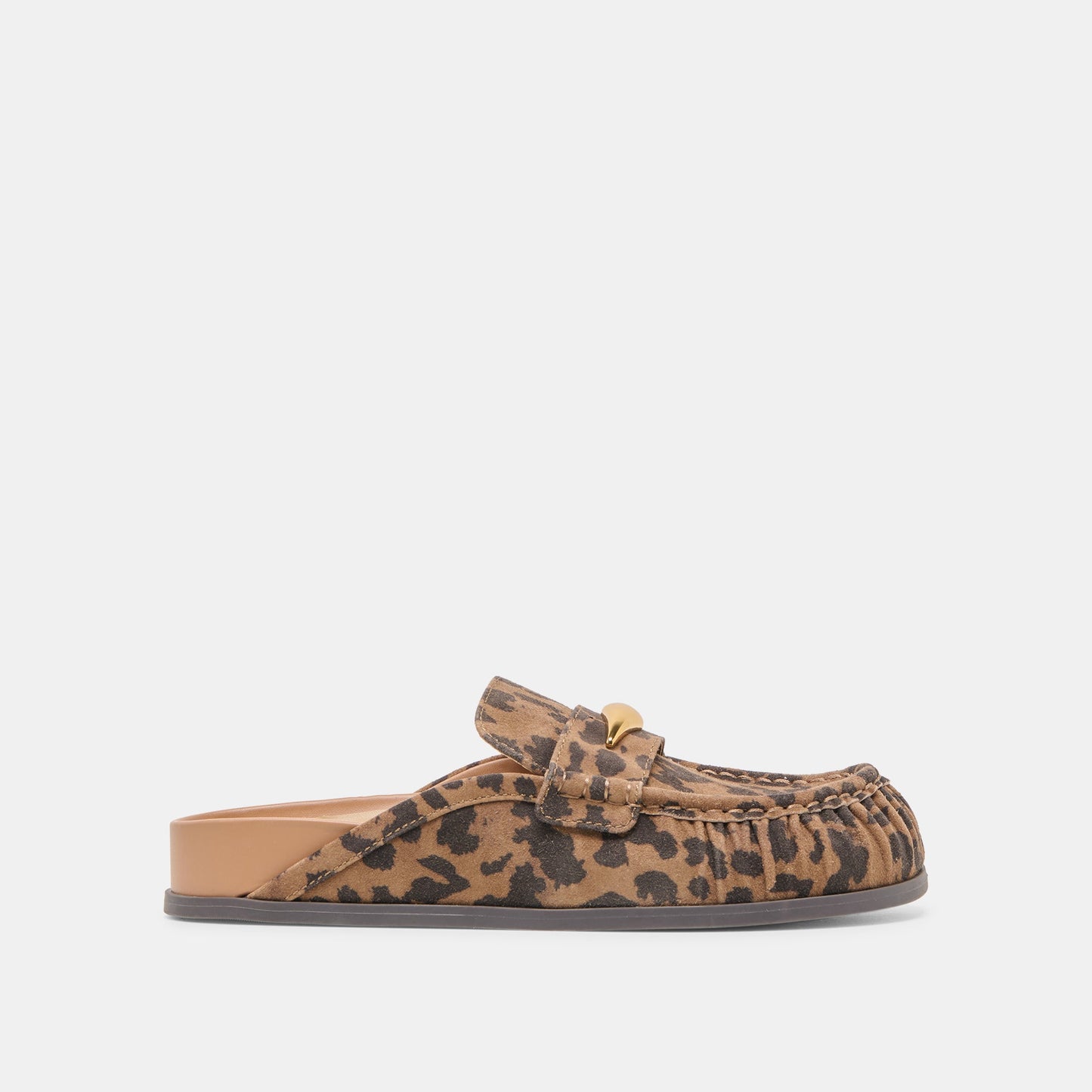 Jodero Brown Leopard Printed Suede Flats Dolce Vita Online