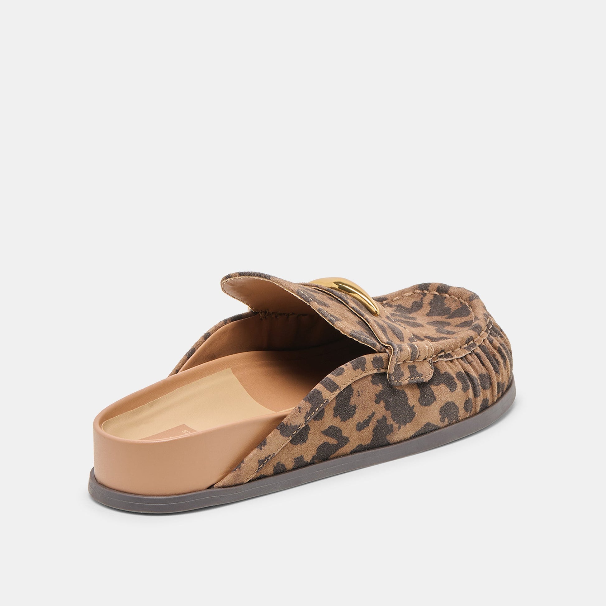 Jodero Brown Leopard Printed Suede Flats Dolce Vita Online