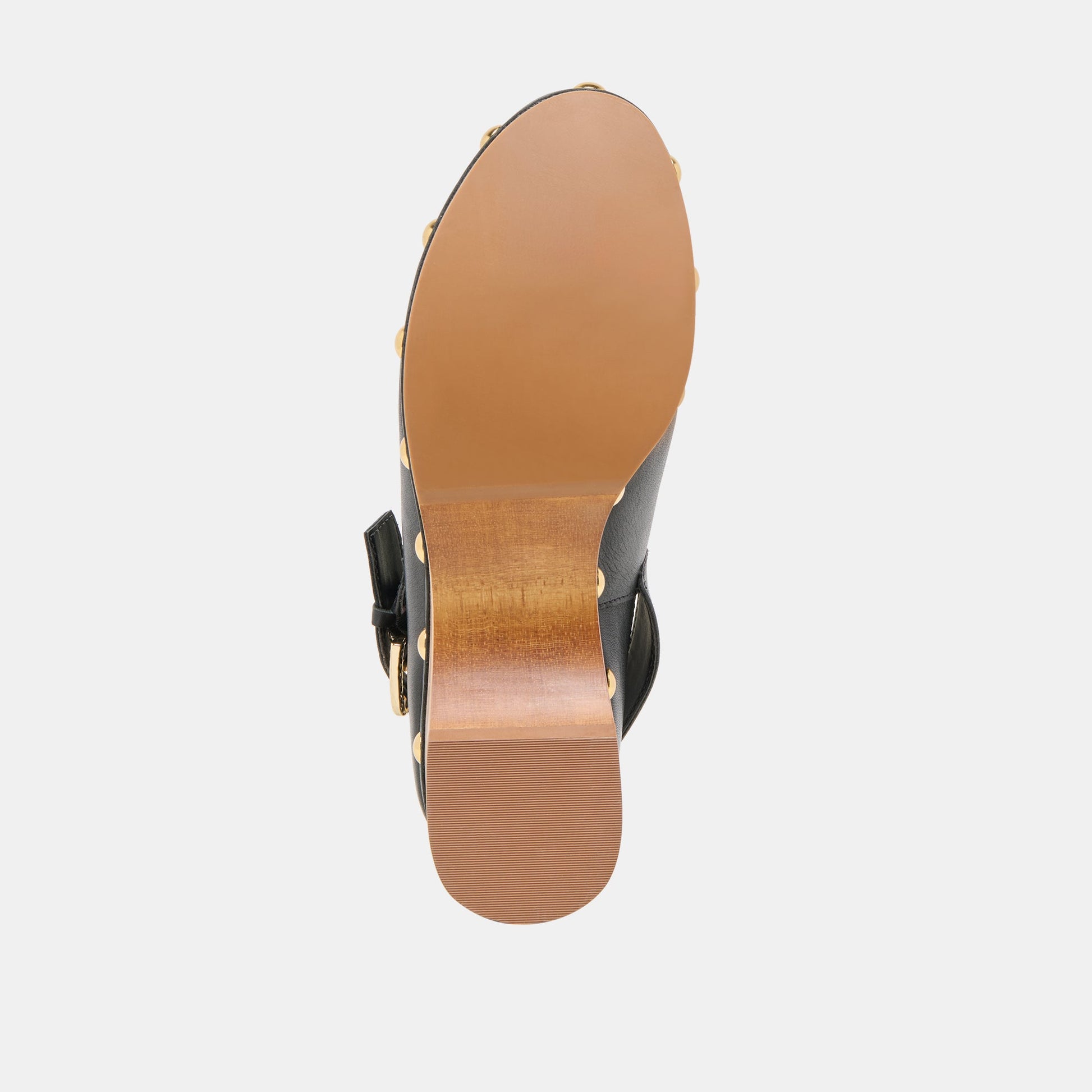 Adelan Black Leather Clogs Dolce Vita Sale