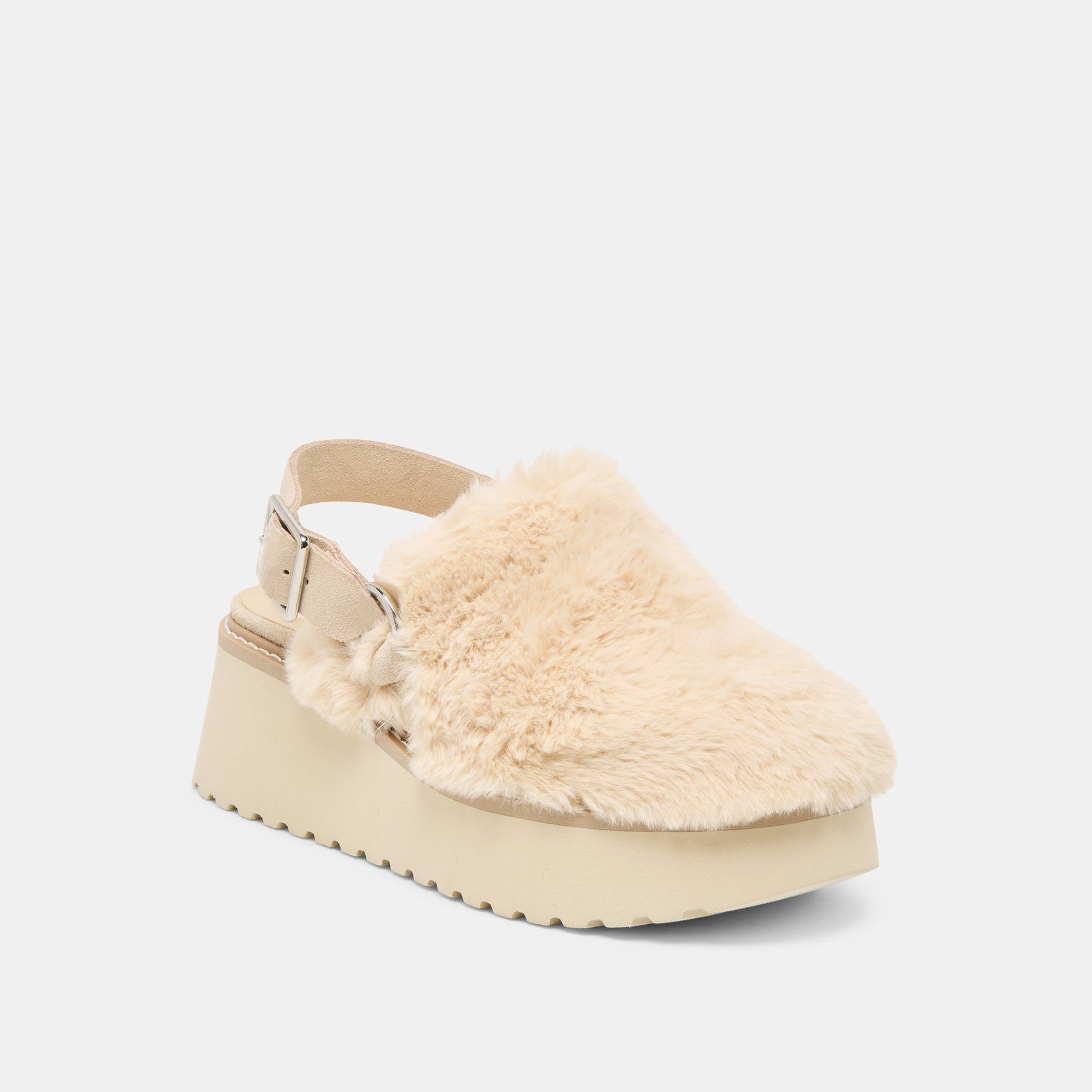 Lansy Natural Plush Flats Dolce Vita Discount