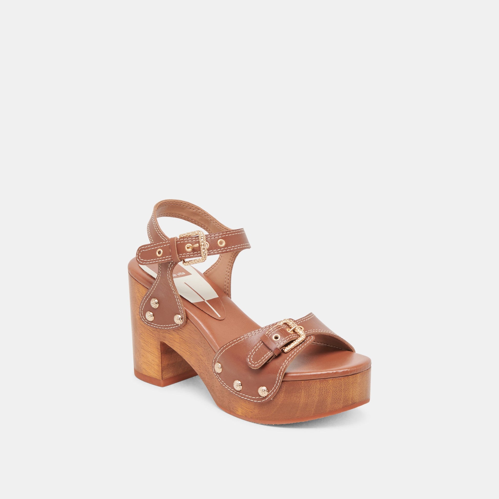 YANDY HEELS COGNAC LEATHER
 – Dolce Vita Dolce Vita For sale