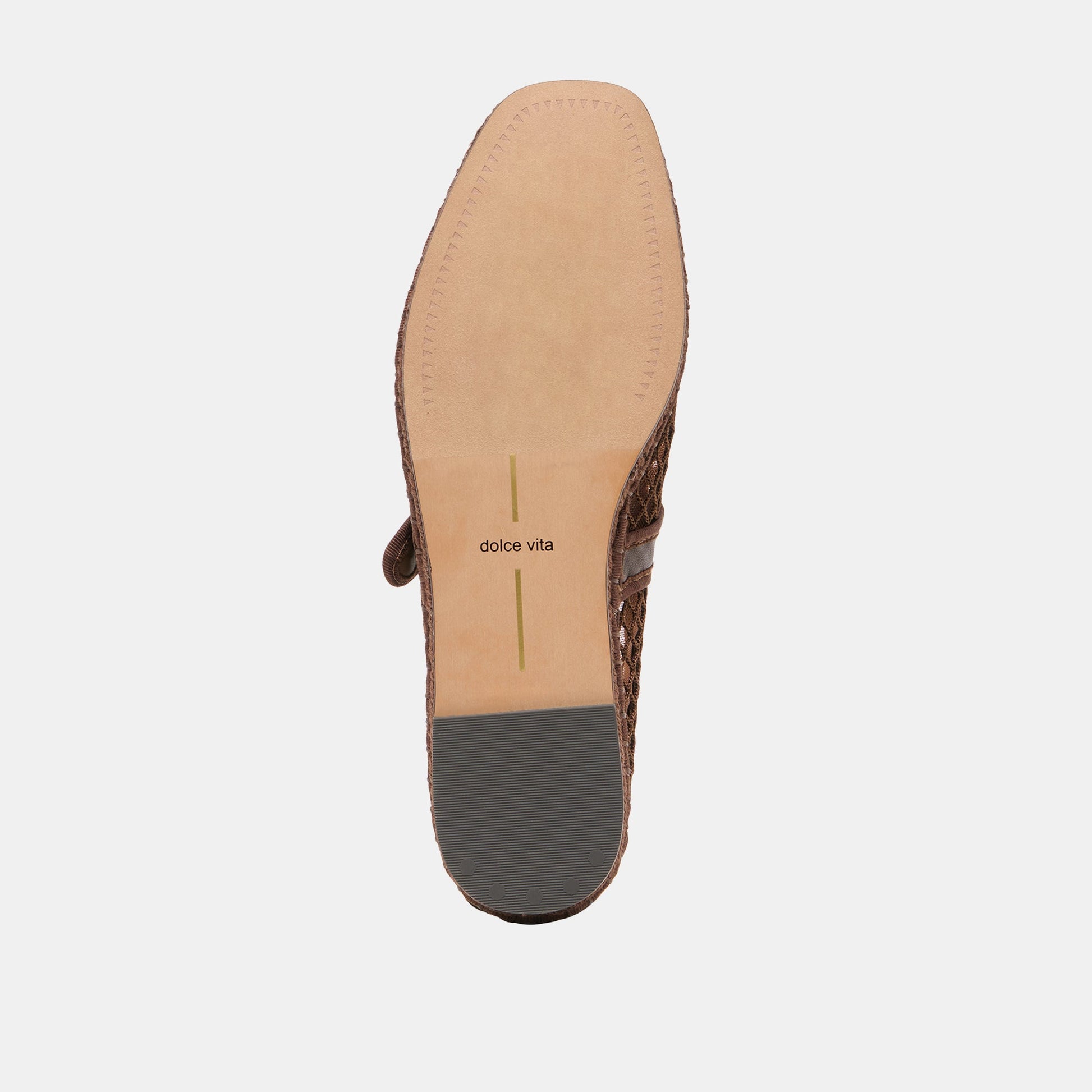 Milie Chocolate Woven Mesh Flats Dolce Vita us
