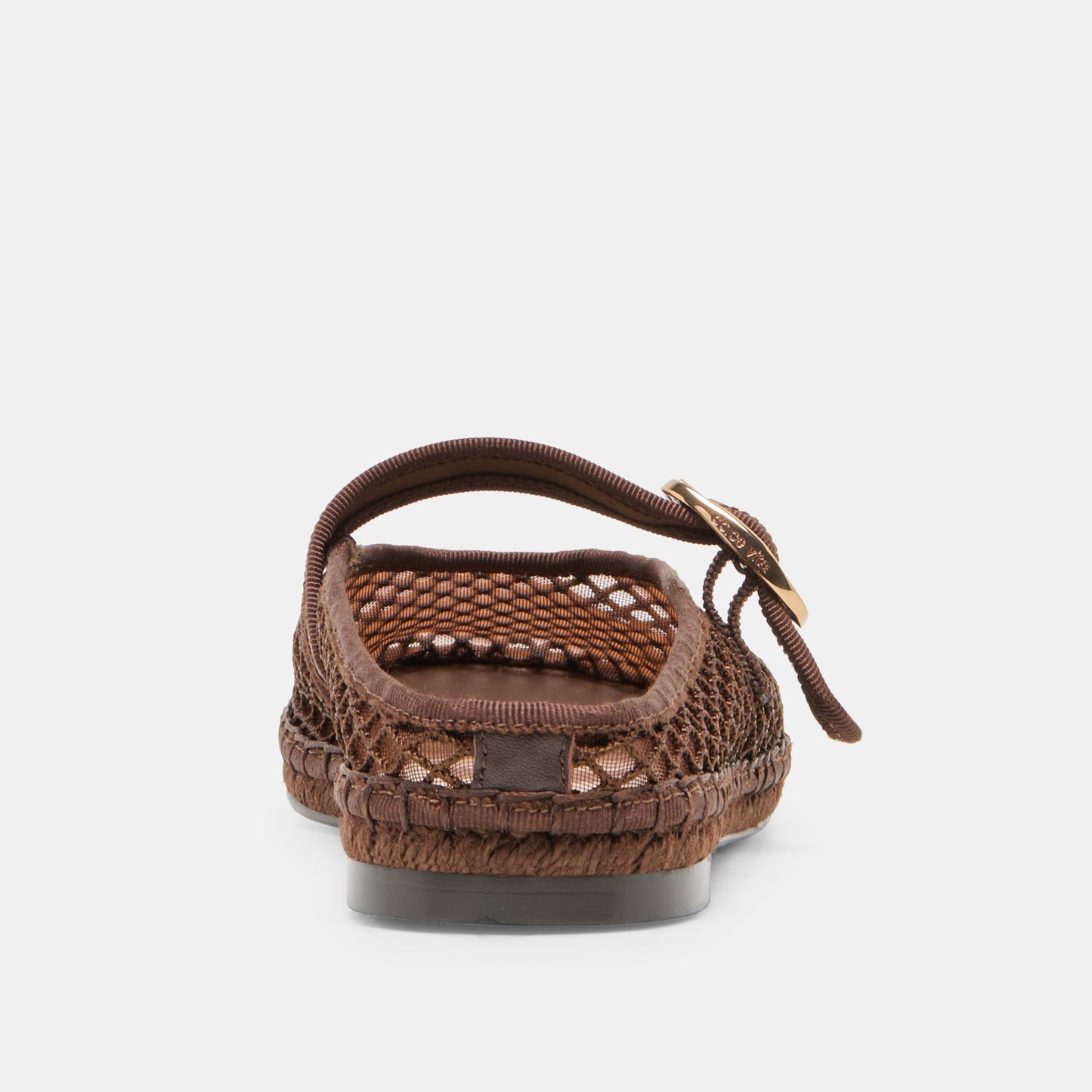 Milie Chocolate Woven Mesh Flats Dolce Vita us
