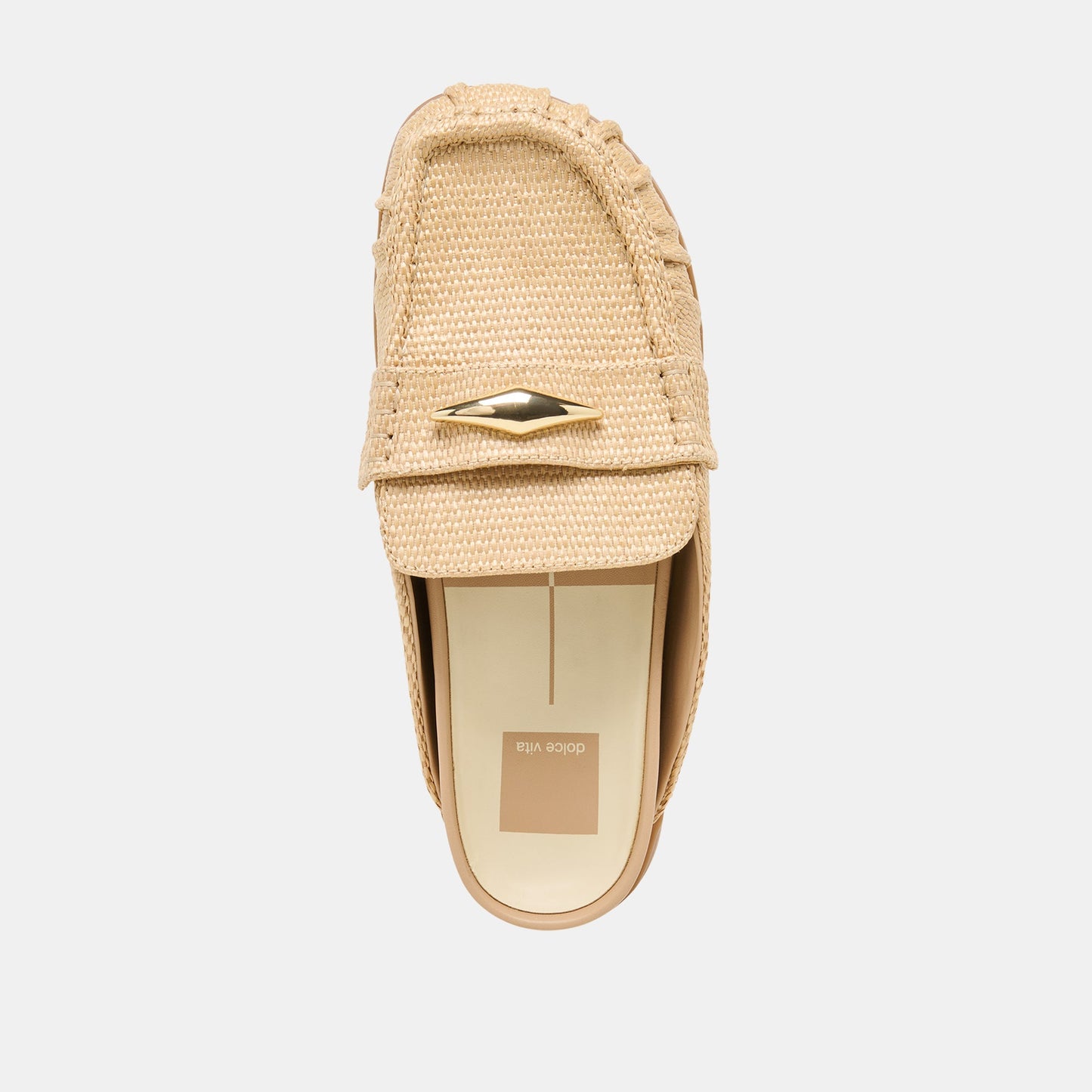 Jodero Lt Natural Raffia Flats Dolce Vita New