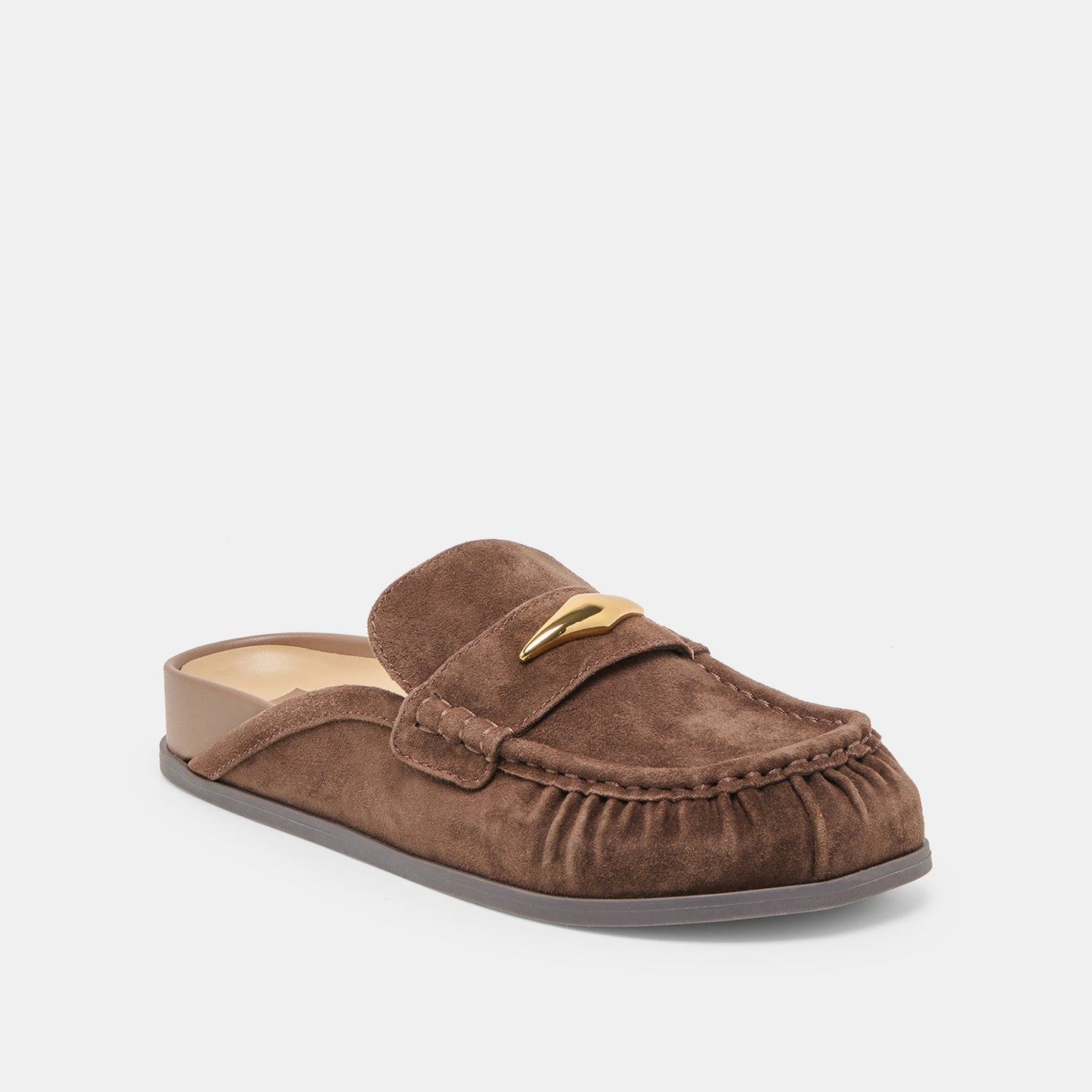 Jodero Dk Brown Suede Flats Dolce Vita Online
