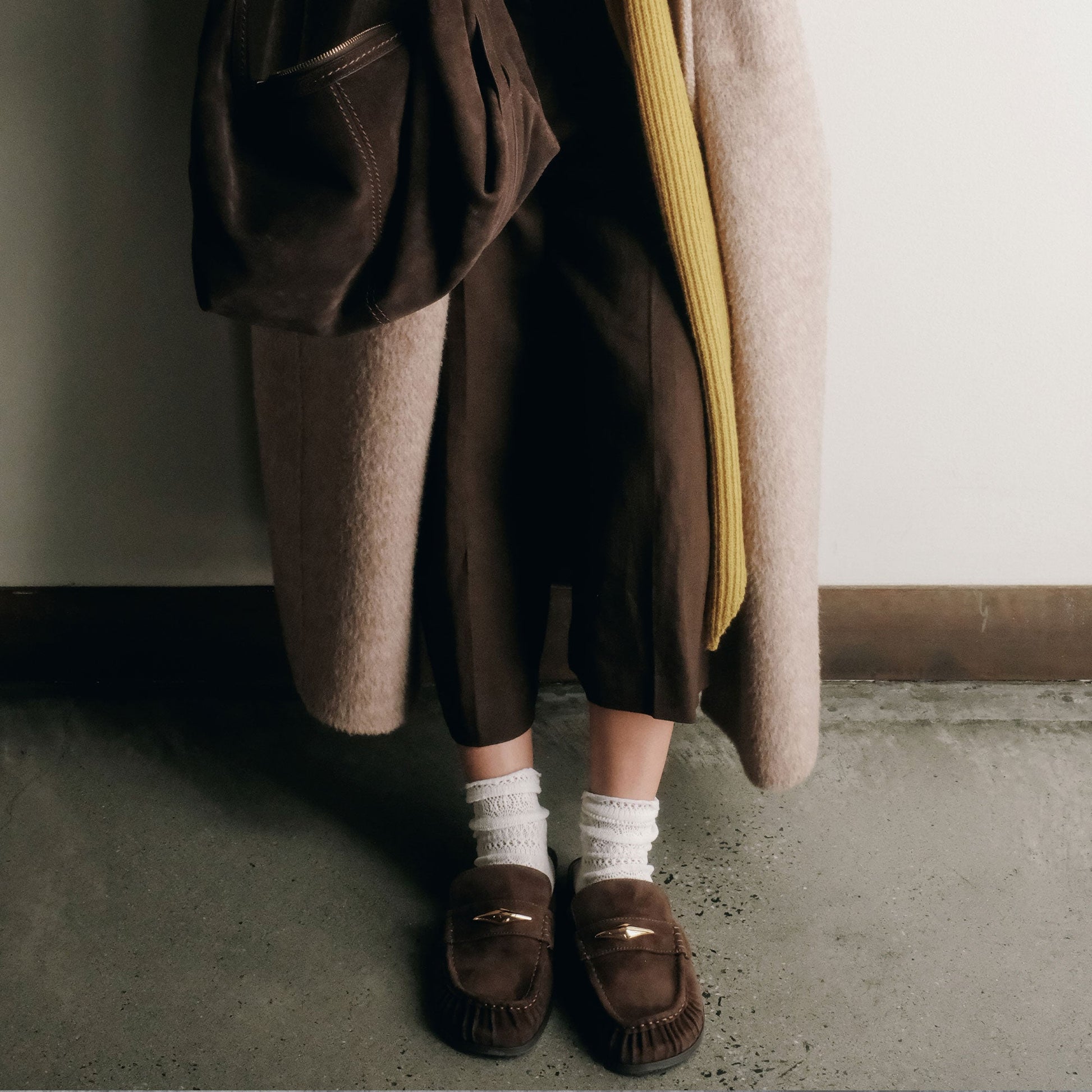 Jodero Dk Brown Suede Flats Dolce Vita Online