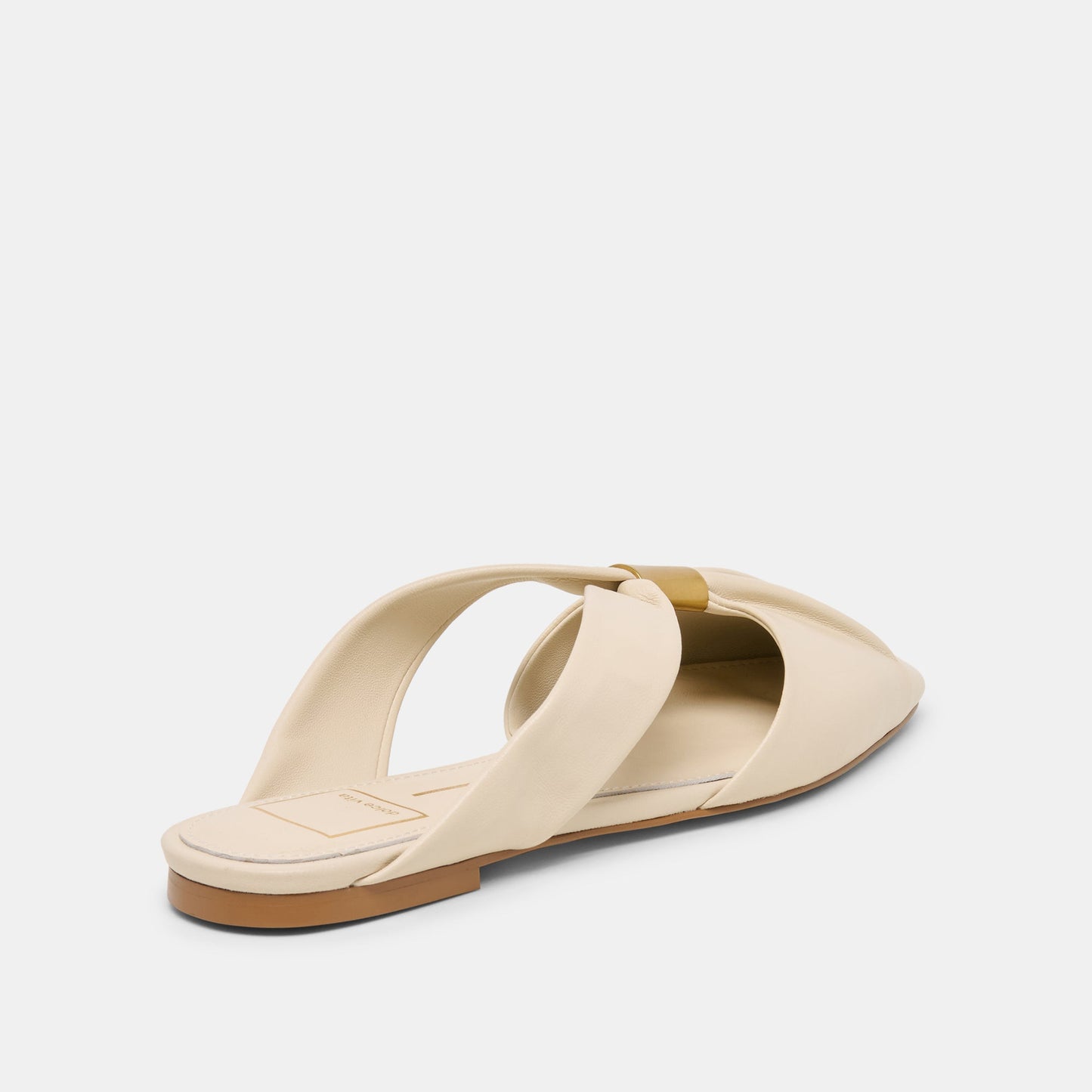 Franey White Leather Flats Dolce Vita Discount