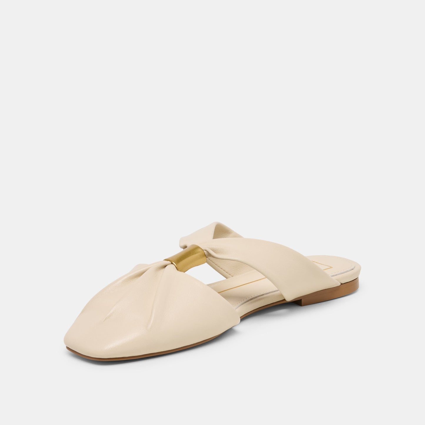 Franey White Leather Flats Dolce Vita Discount