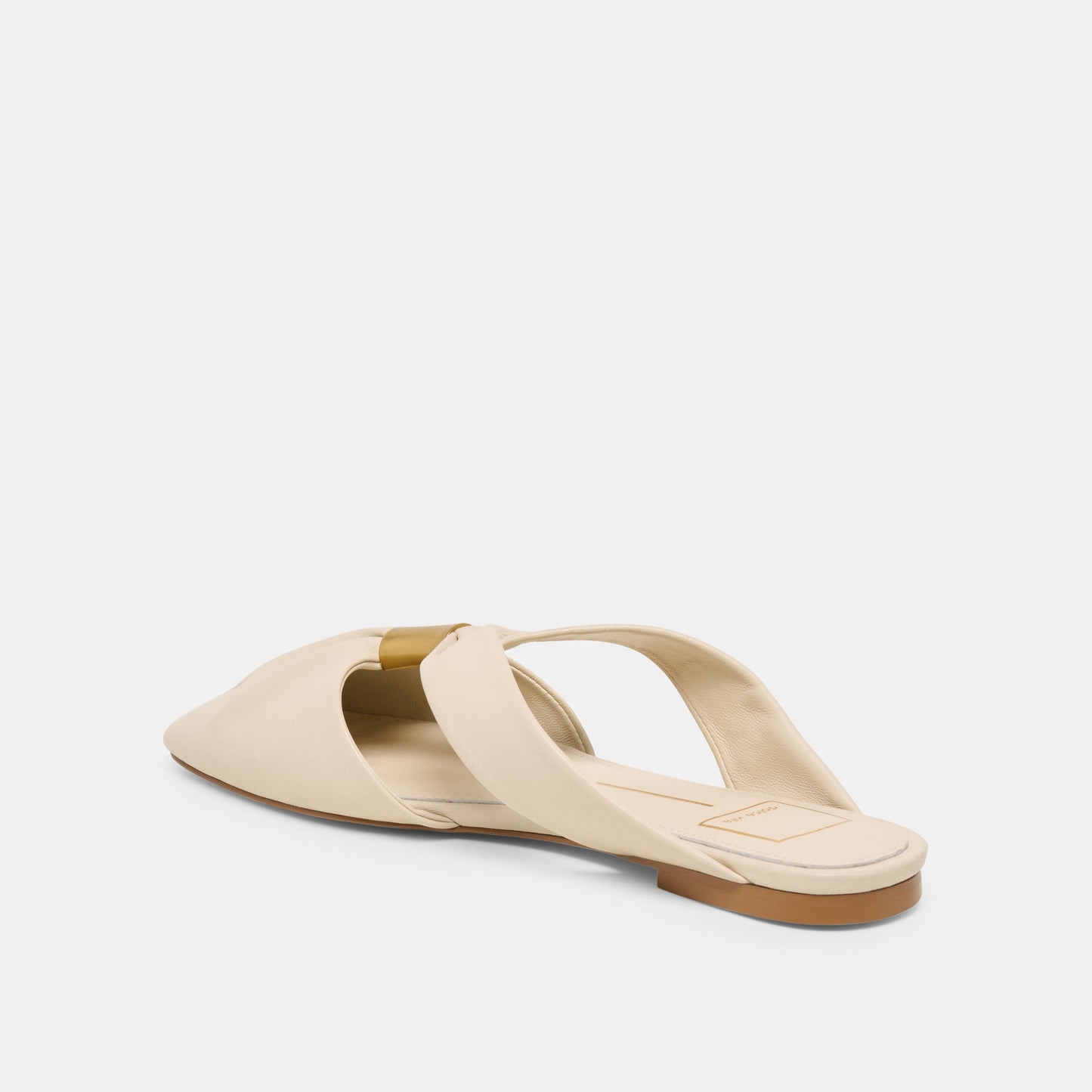 Franey White Leather Flats Dolce Vita Discount