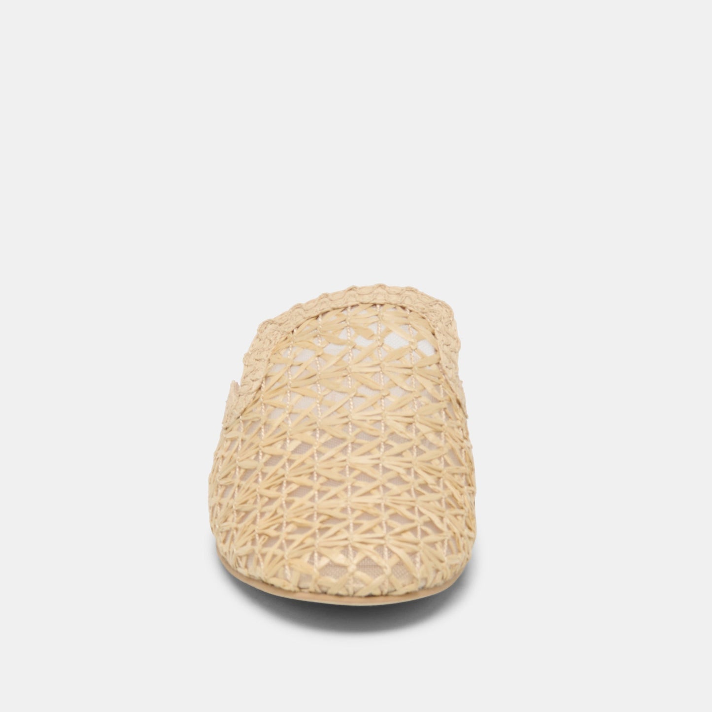 Kirt Lt Natural Cross Hatch Raffia Flats Dolce Vita Sale