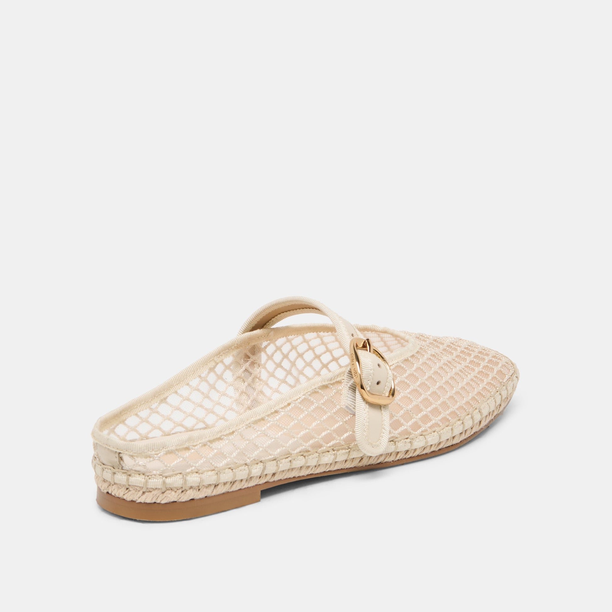 Milie Ecru Woven Mesh Flats Dolce Vita On sale