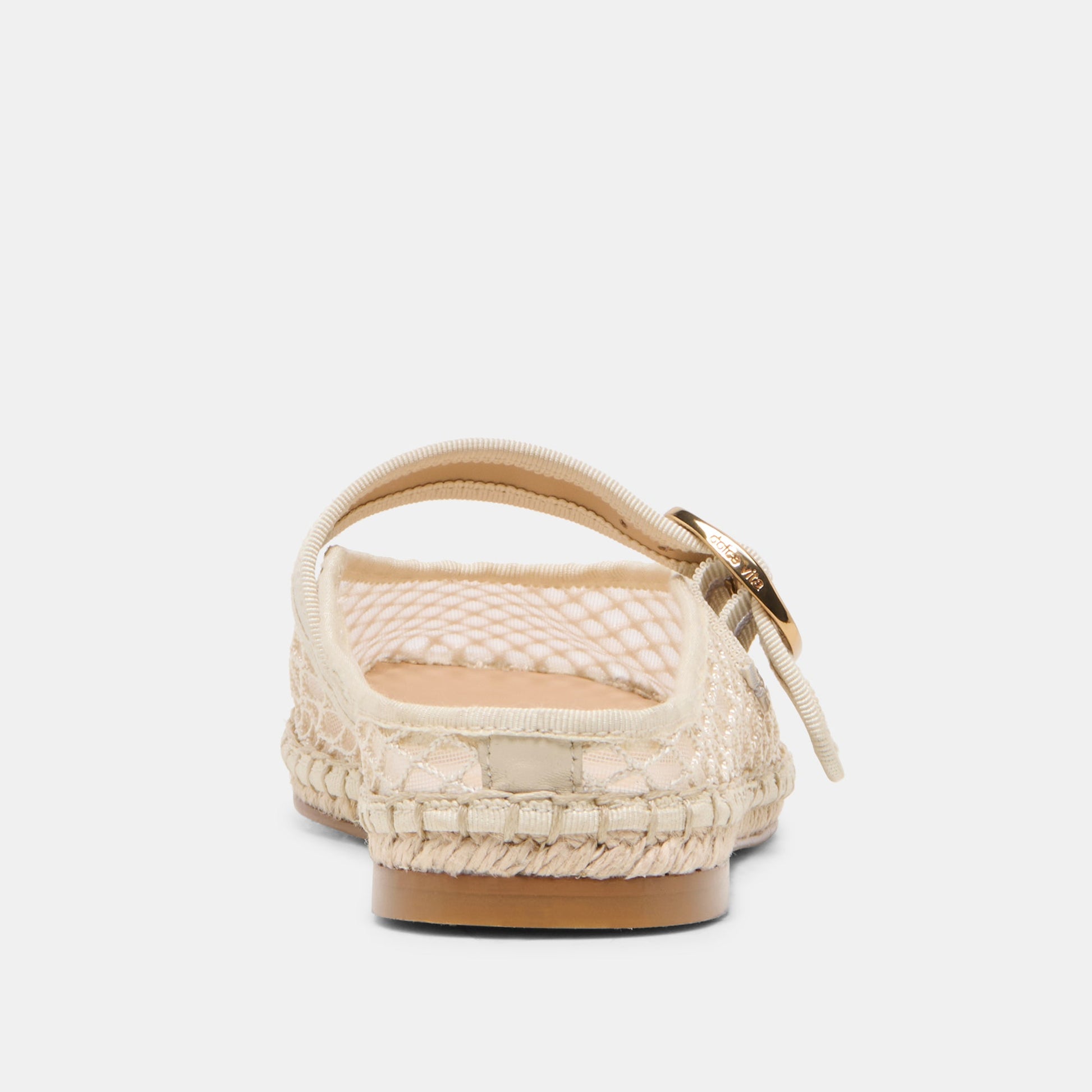 Milie Ecru Woven Mesh Flats Dolce Vita On sale
