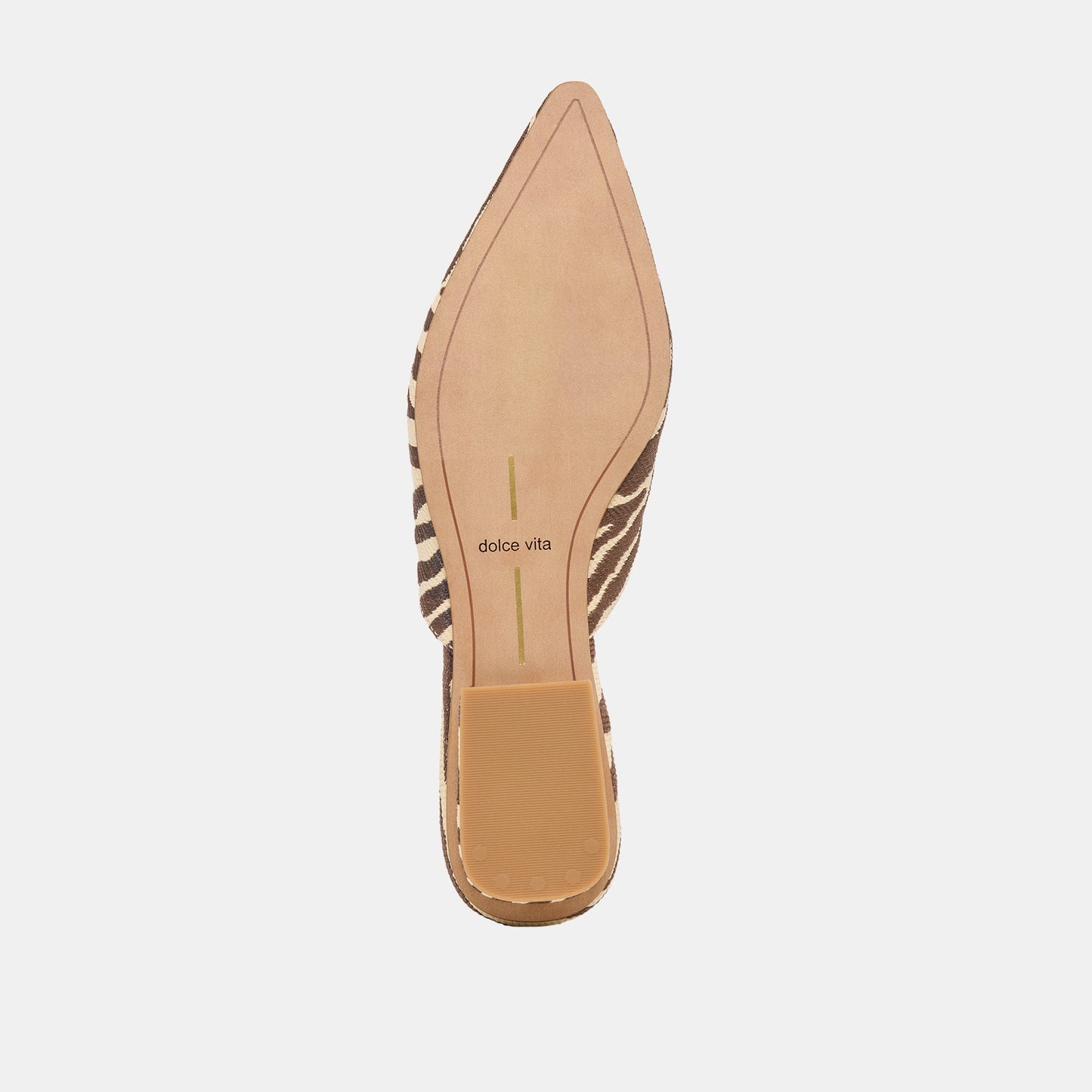 Elm Beige Zebra Raffia Flats Dolce Vita For sale