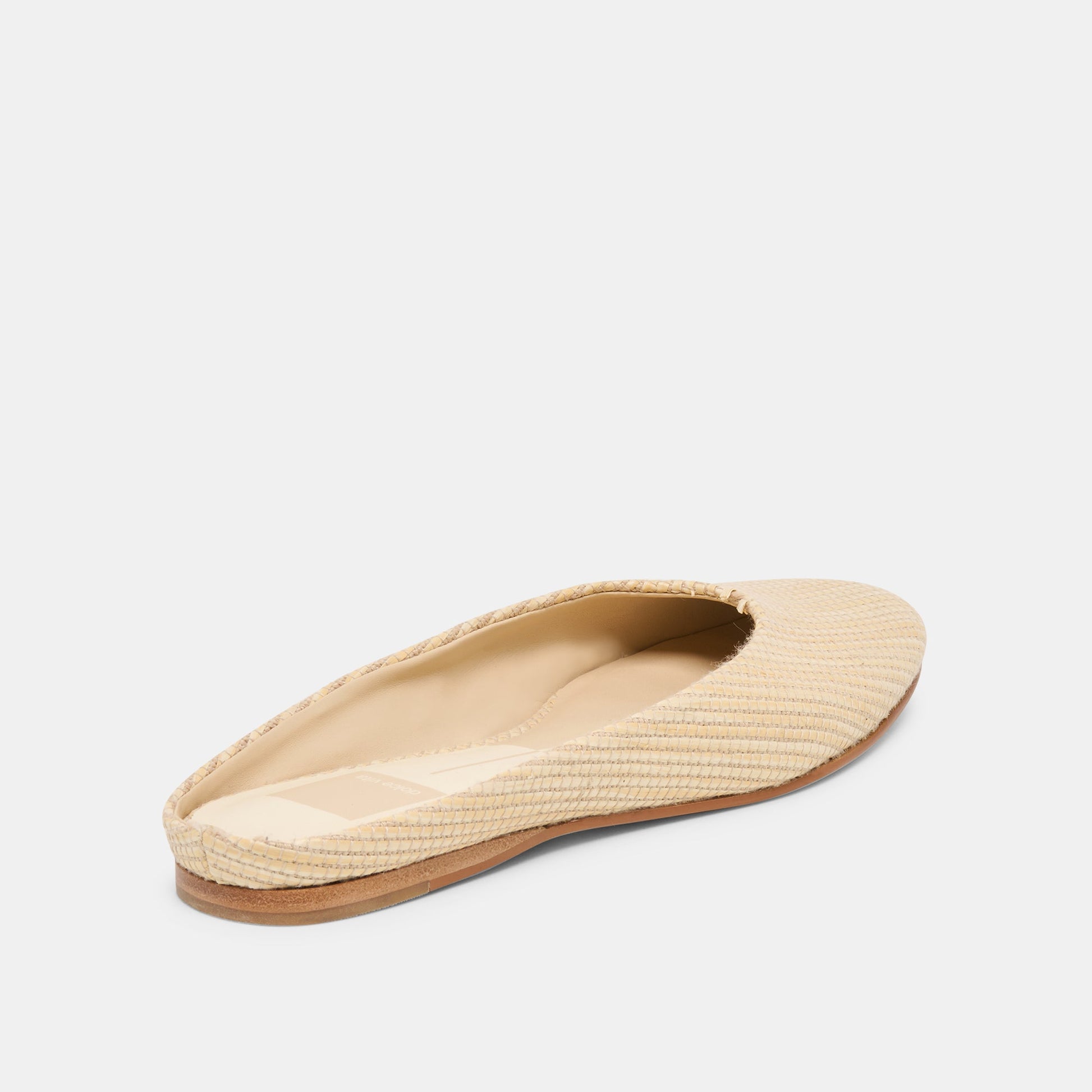 Eila Lt Natural Raffia Flats Dolce Vita us