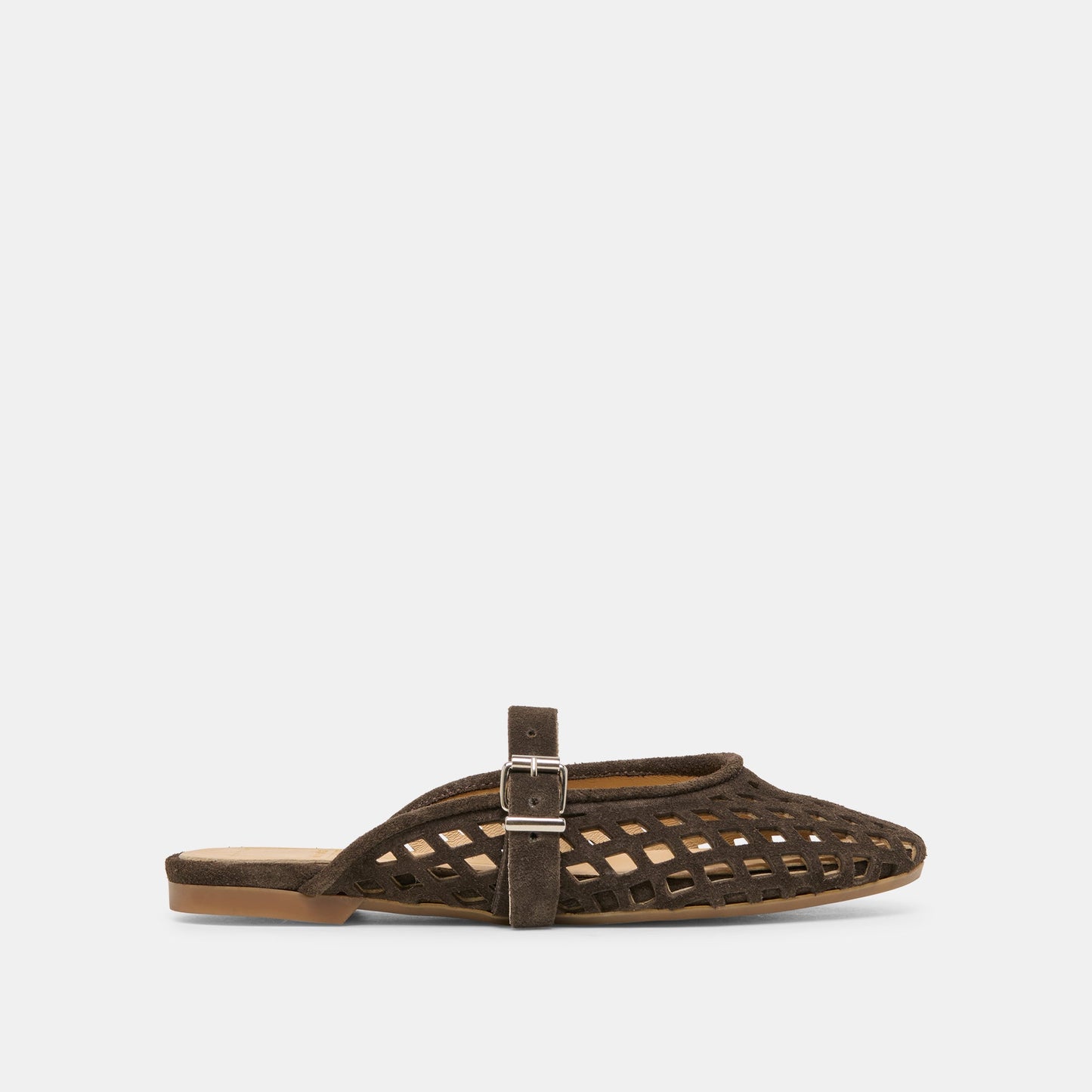 Mirian Dk Brown Suede Flats Dolce Vita Online