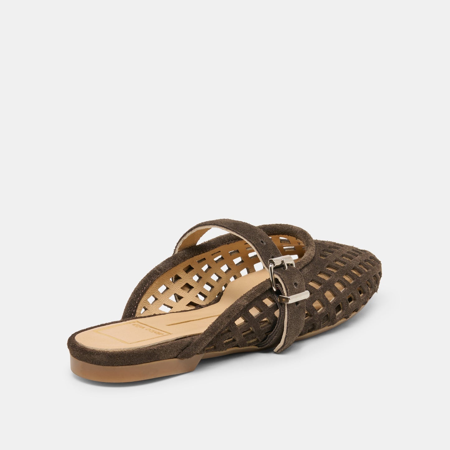 Mirian Dk Brown Suede Flats Dolce Vita Online