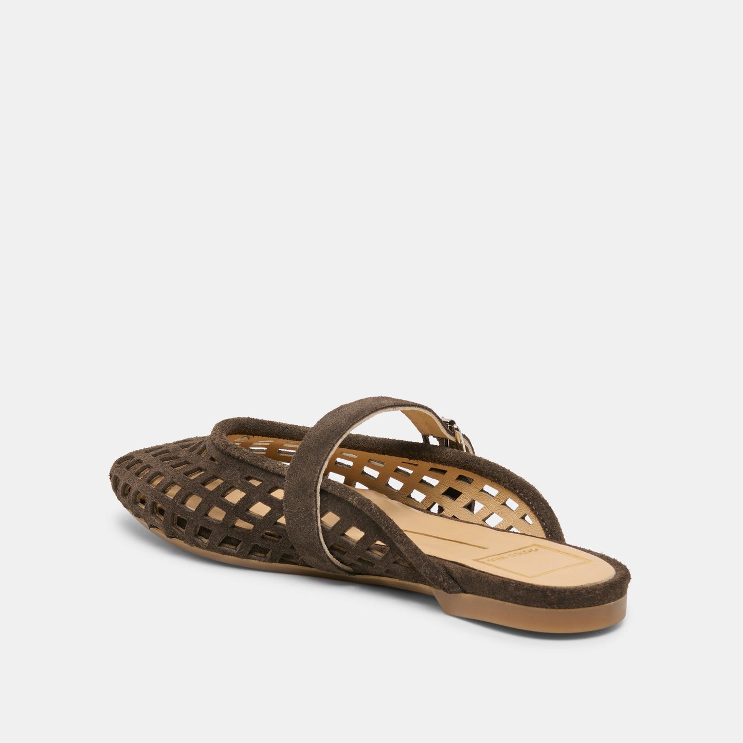 Mirian Dk Brown Suede Flats Dolce Vita Online
