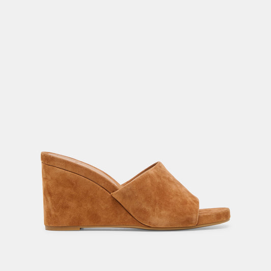 Holta Brown Suede Wedges Dolce Vita Outlet