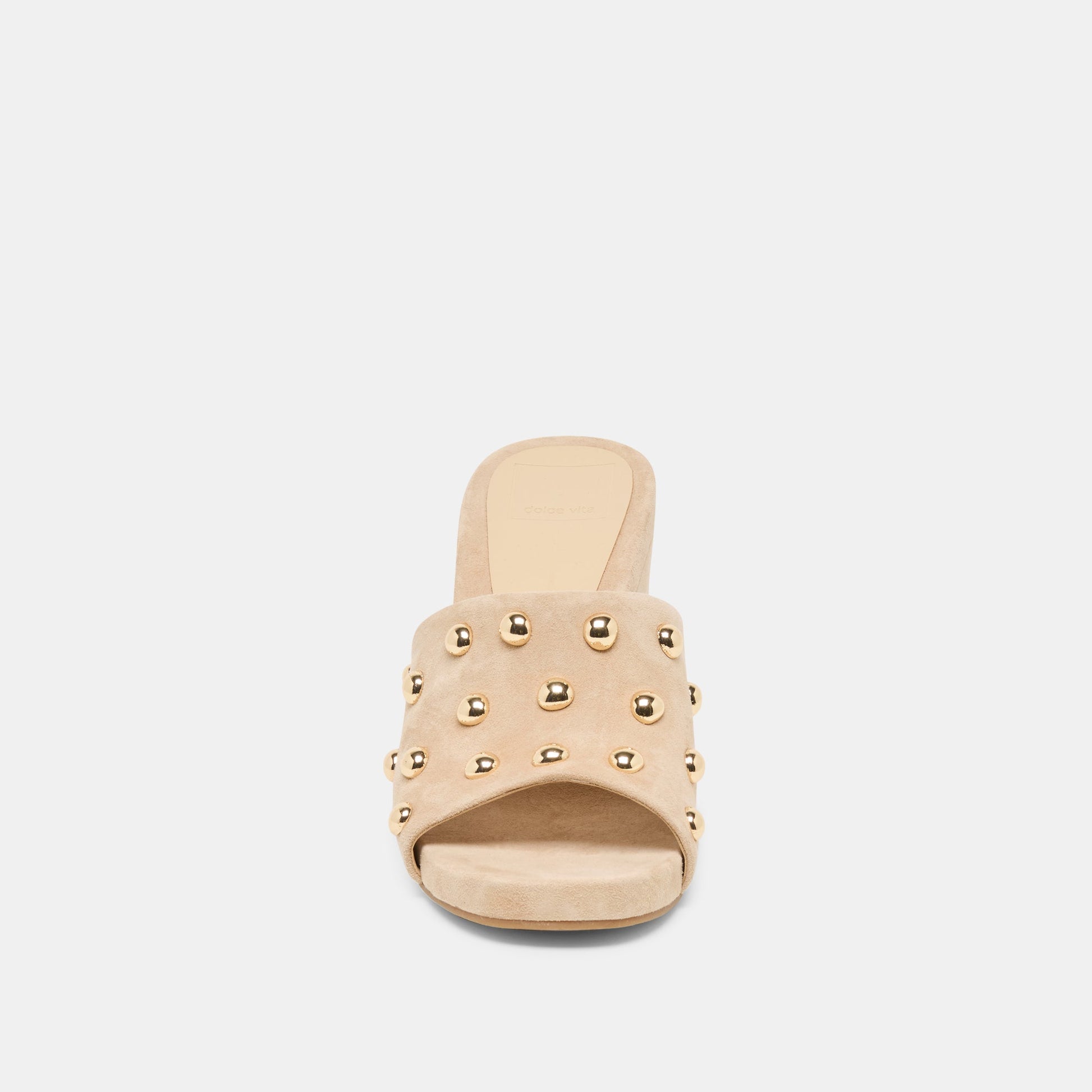 Holta Stud Camel Suede Wedges Dolce Vita Online