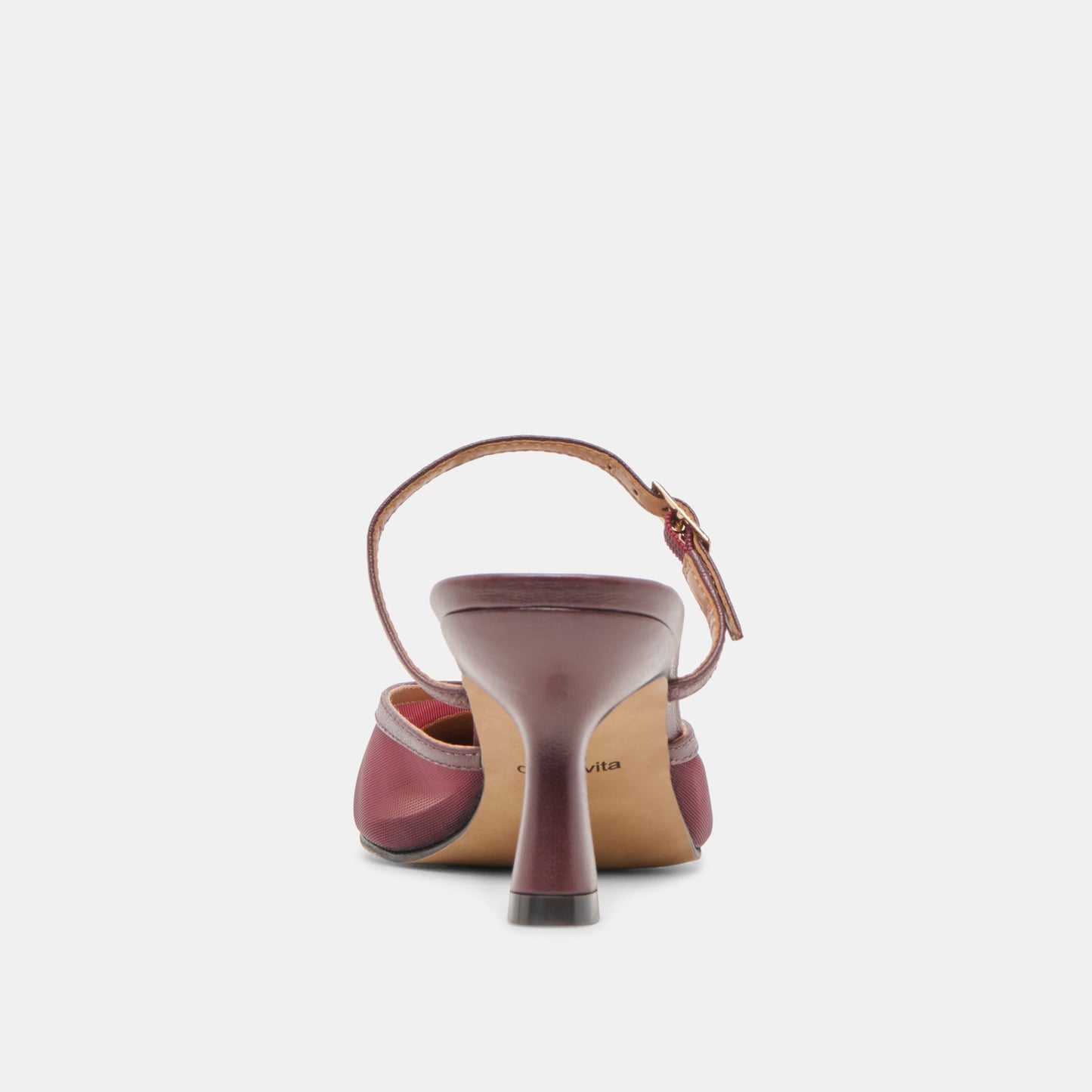 Loyd Burgundy Mesh Heels Dolce Vita Sale