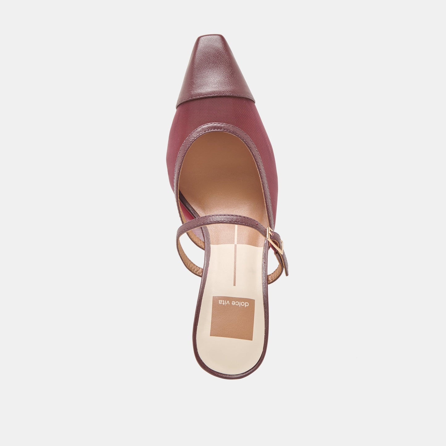Loyd Burgundy Mesh Heels Dolce Vita Sale