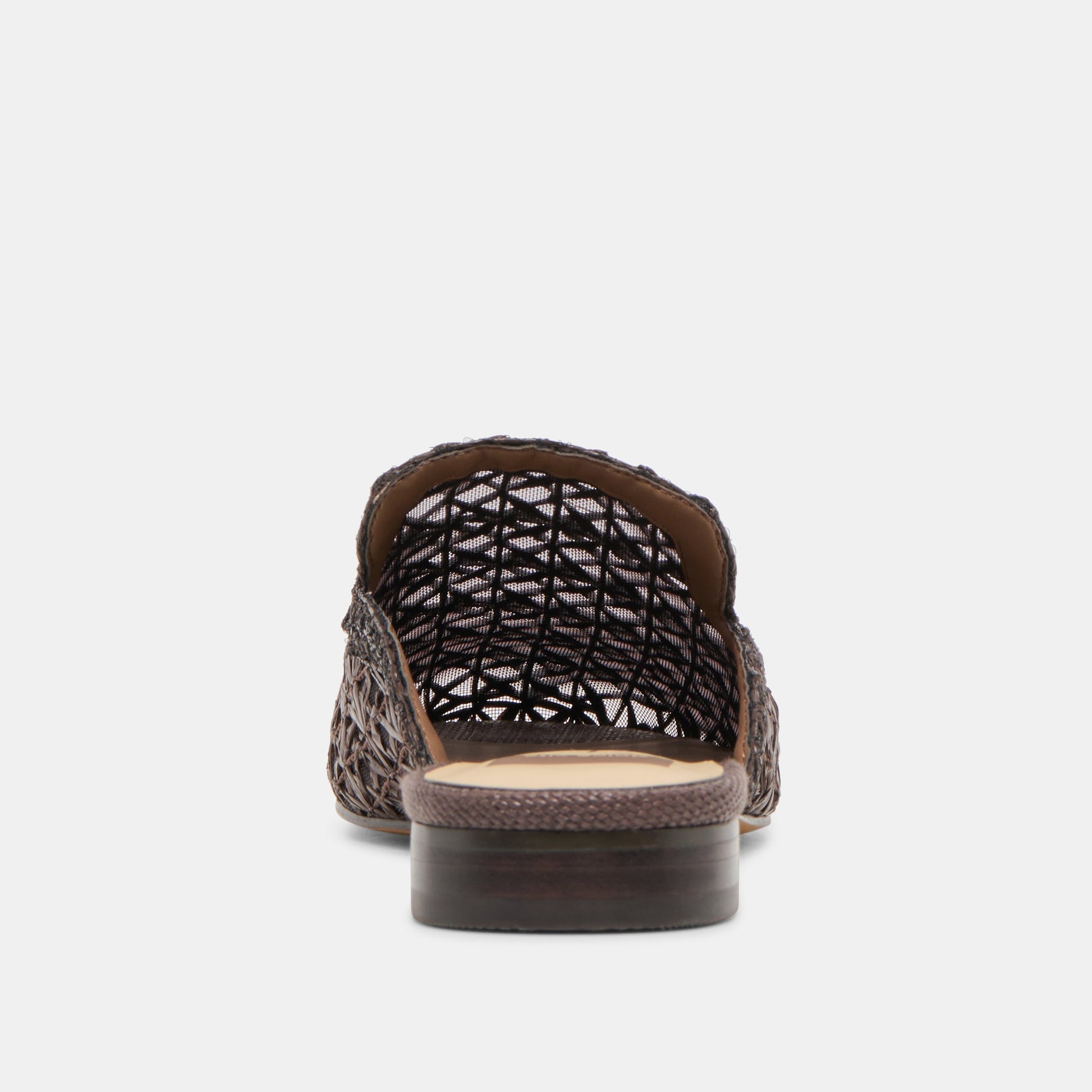 Kirt Chocolate Cross Hatch Raffia Flats Dolce Vita Discount