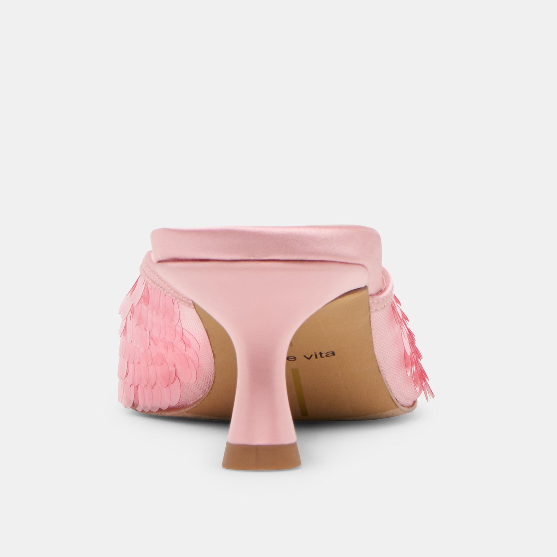 Cleo Sequin Light Pink Sequin Heels Dolce Vita Sale