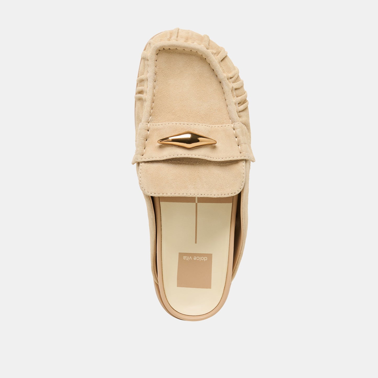 Jodero Almond Suede Flats Dolce Vita For sale