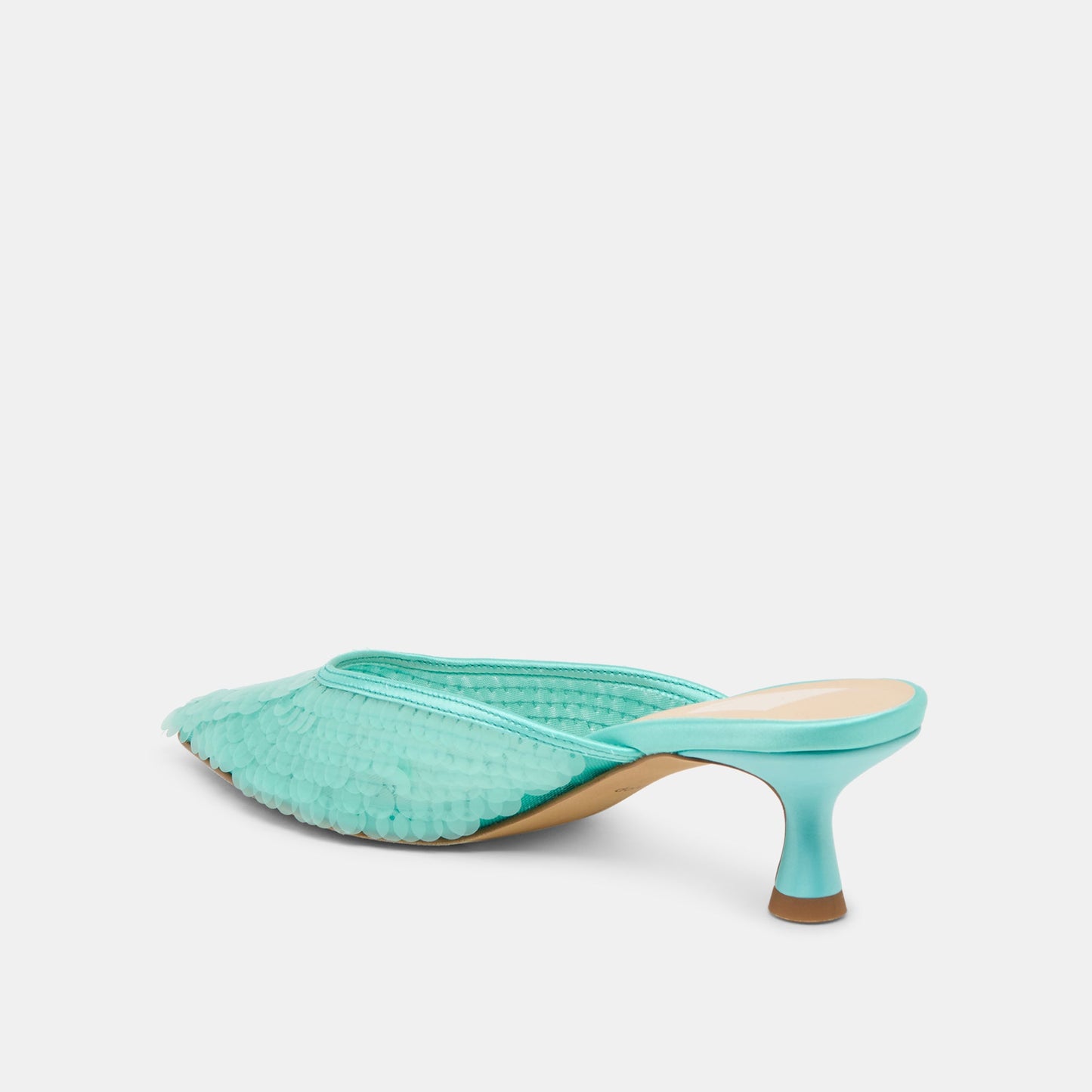 Cleo Sequin Aqua Sequin Heels Dolce Vita us