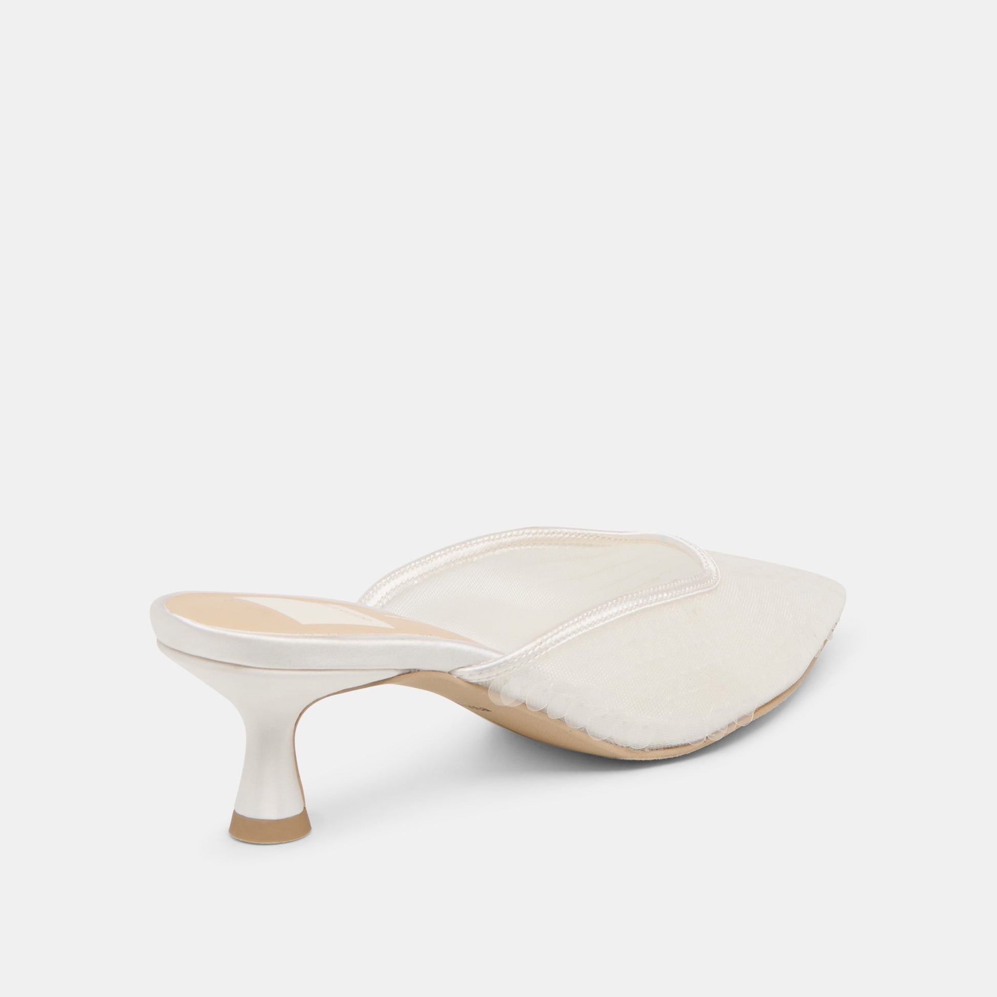 Cleo Ivory Sequin Heels Dolce Vita New