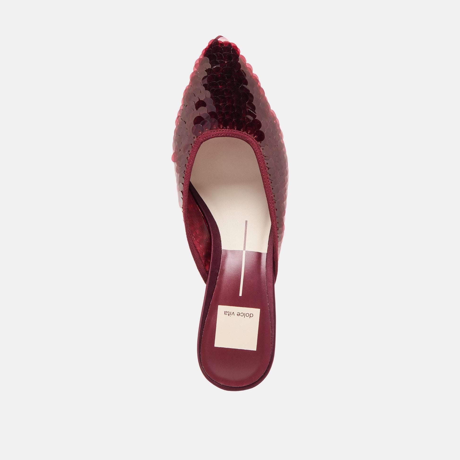 Cleo Cranberry Sequin Heels Dolce Vita Discount